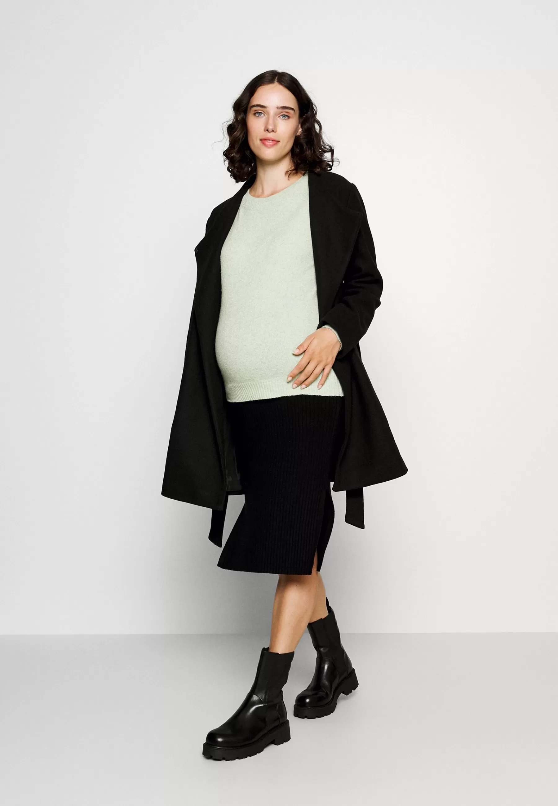 MAMALICIOUS Mlrox Coat - Mantel>Dames Wollen Jassen
