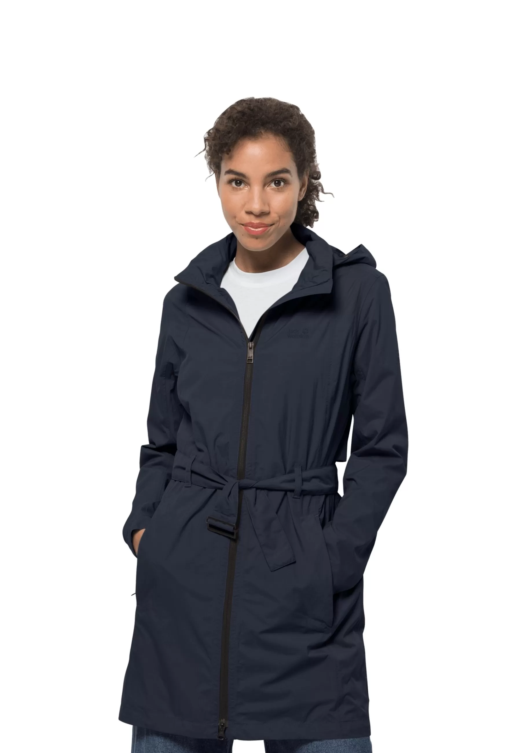 Dames Jack Wolfskin Trenchcoats | Norden Port - Trenchcoat