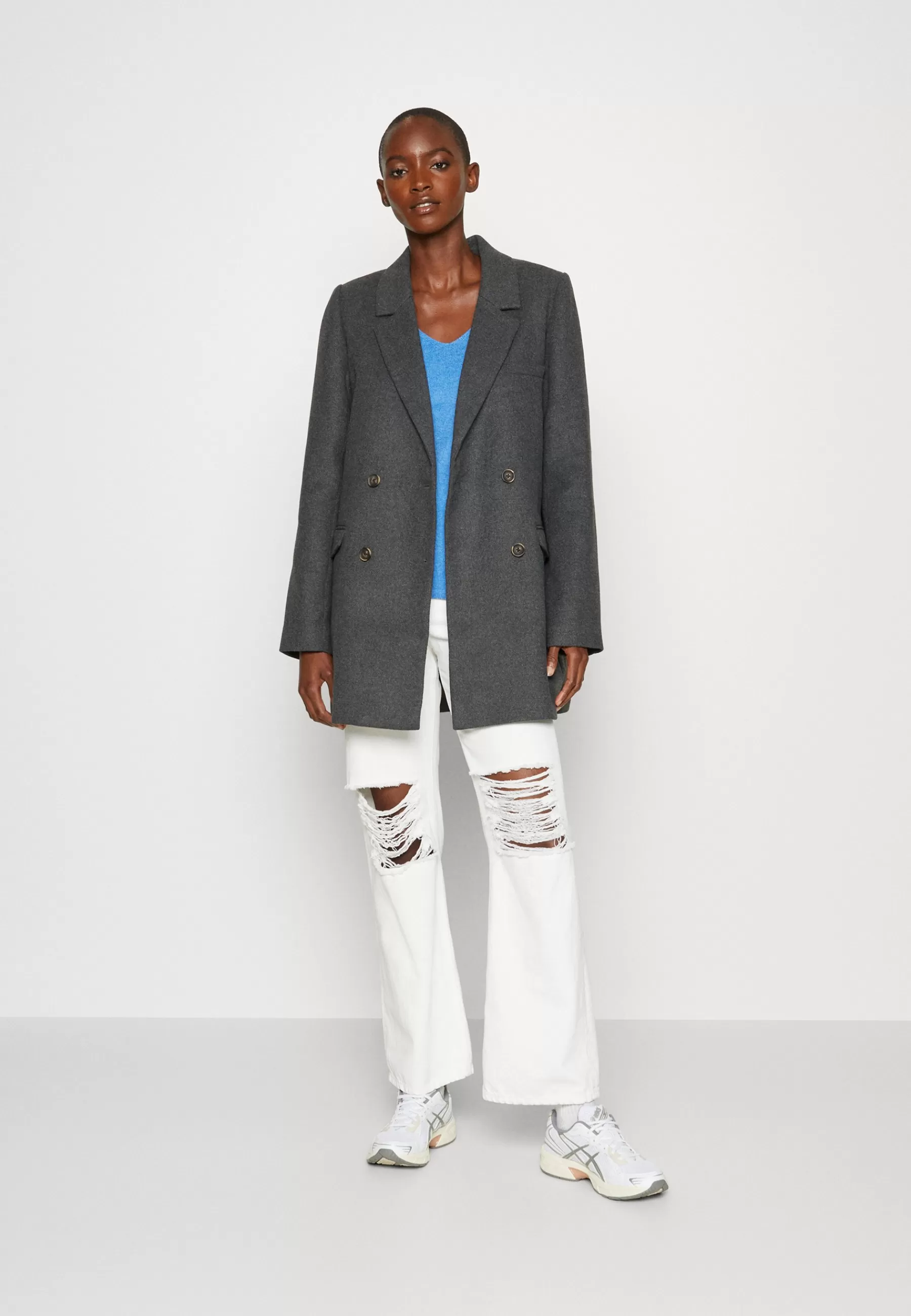 Object Tall Objblaza Jacket Tall - Mantel>Dames Wollen Jassen