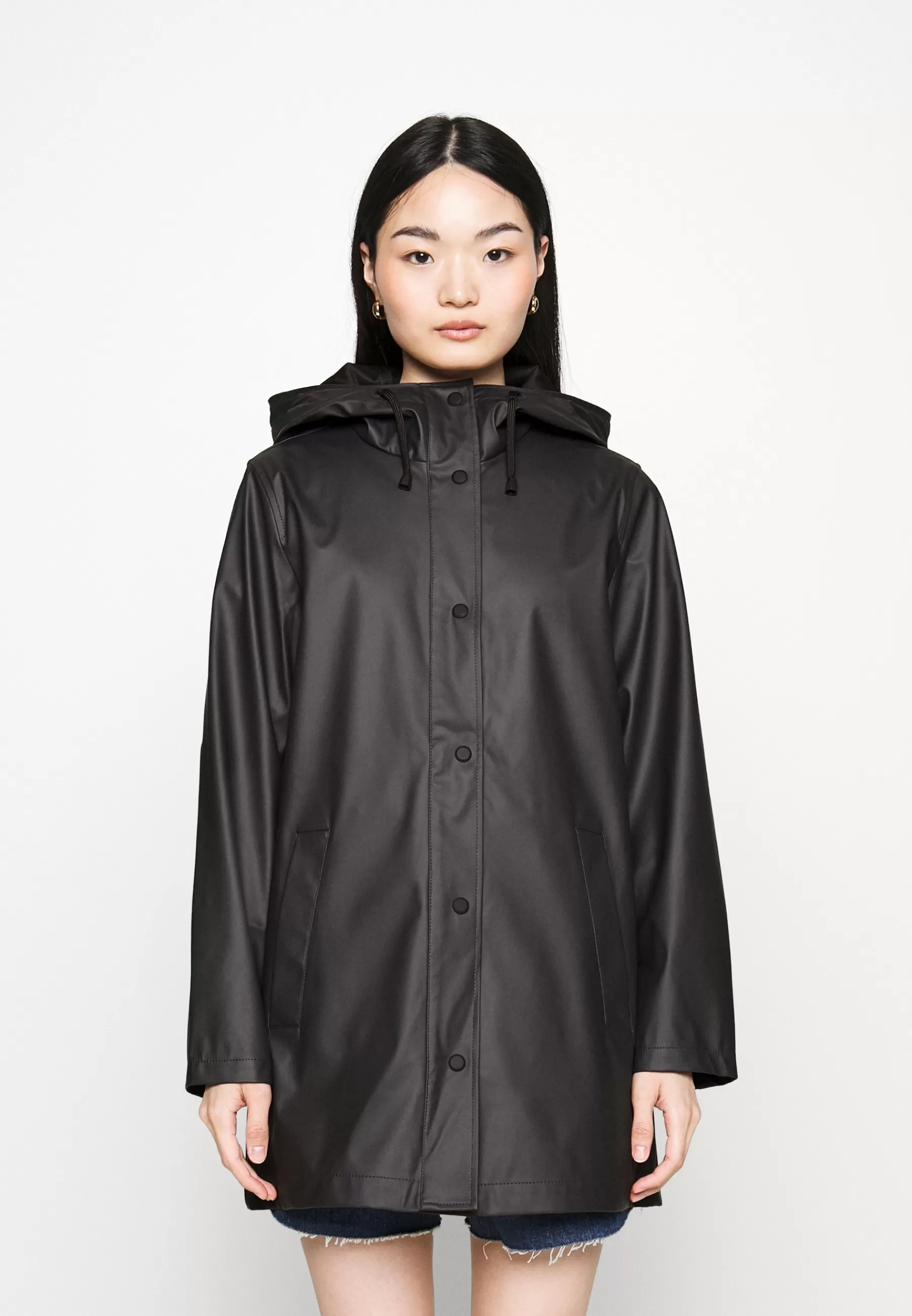 Dames ONLY Petite Parka's | Onlellen Raincoat - Parka