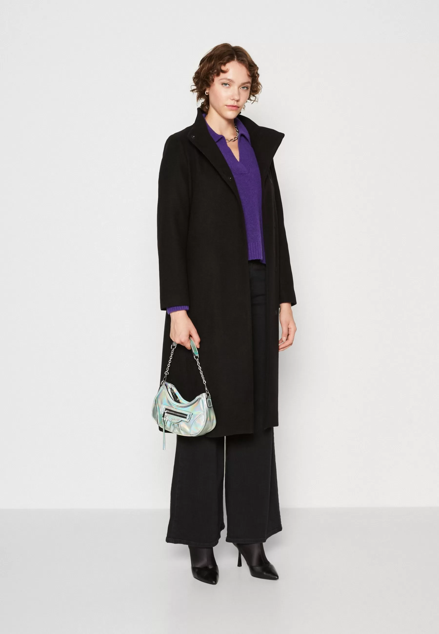 ONLY Onlemma Highneck Coat - Mantel>Dames Wollen Jassen