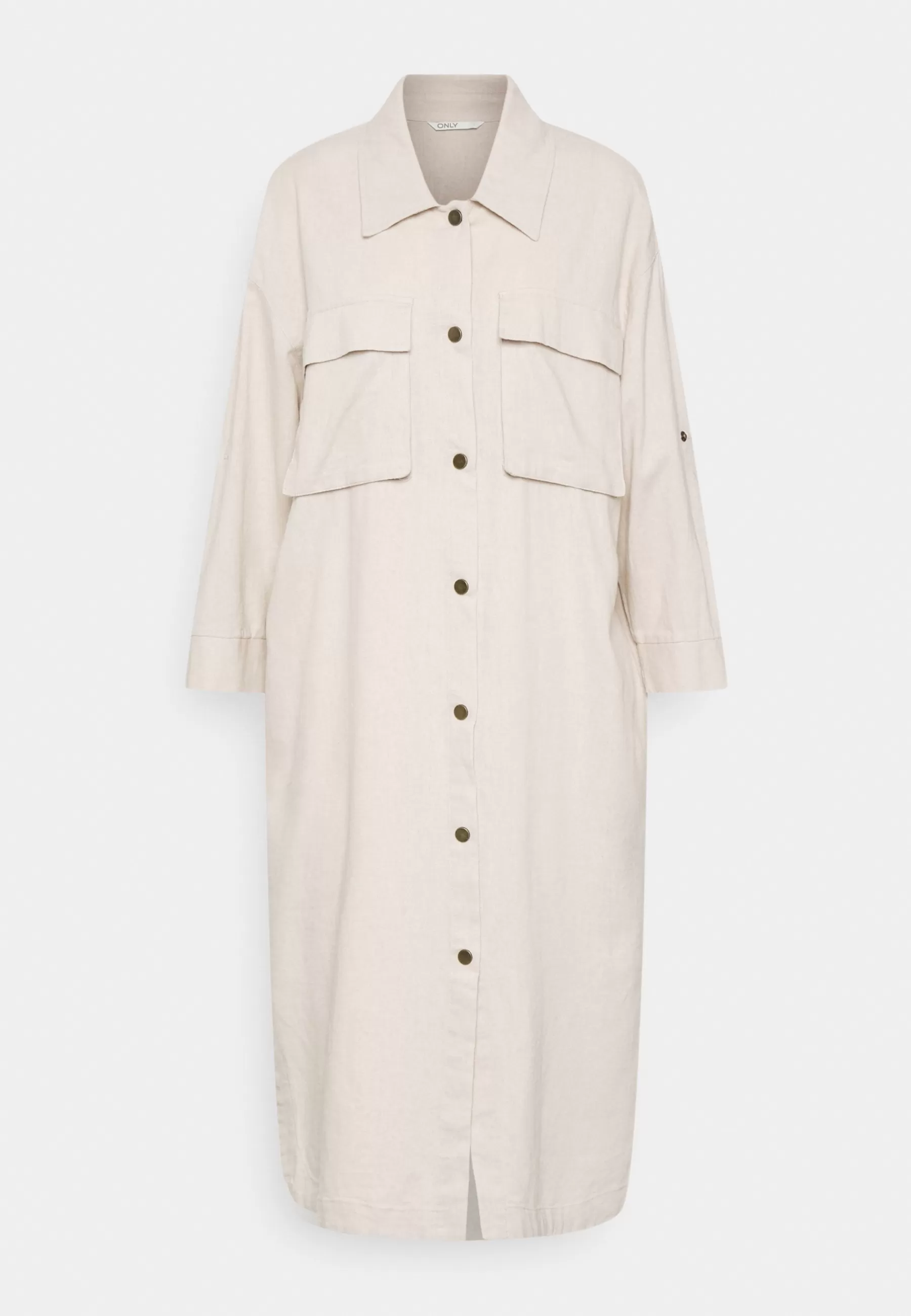 ONLY Onlludo Long Shacket - Mantel>Dames Wollen Jassen