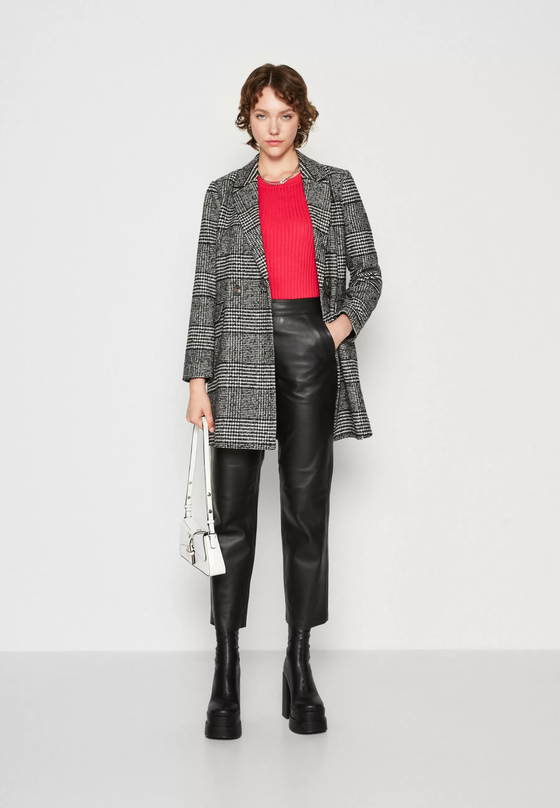ONLY Onlnewselena Minna Life Coat - Halflange Jas>Dames Wollen Jassen