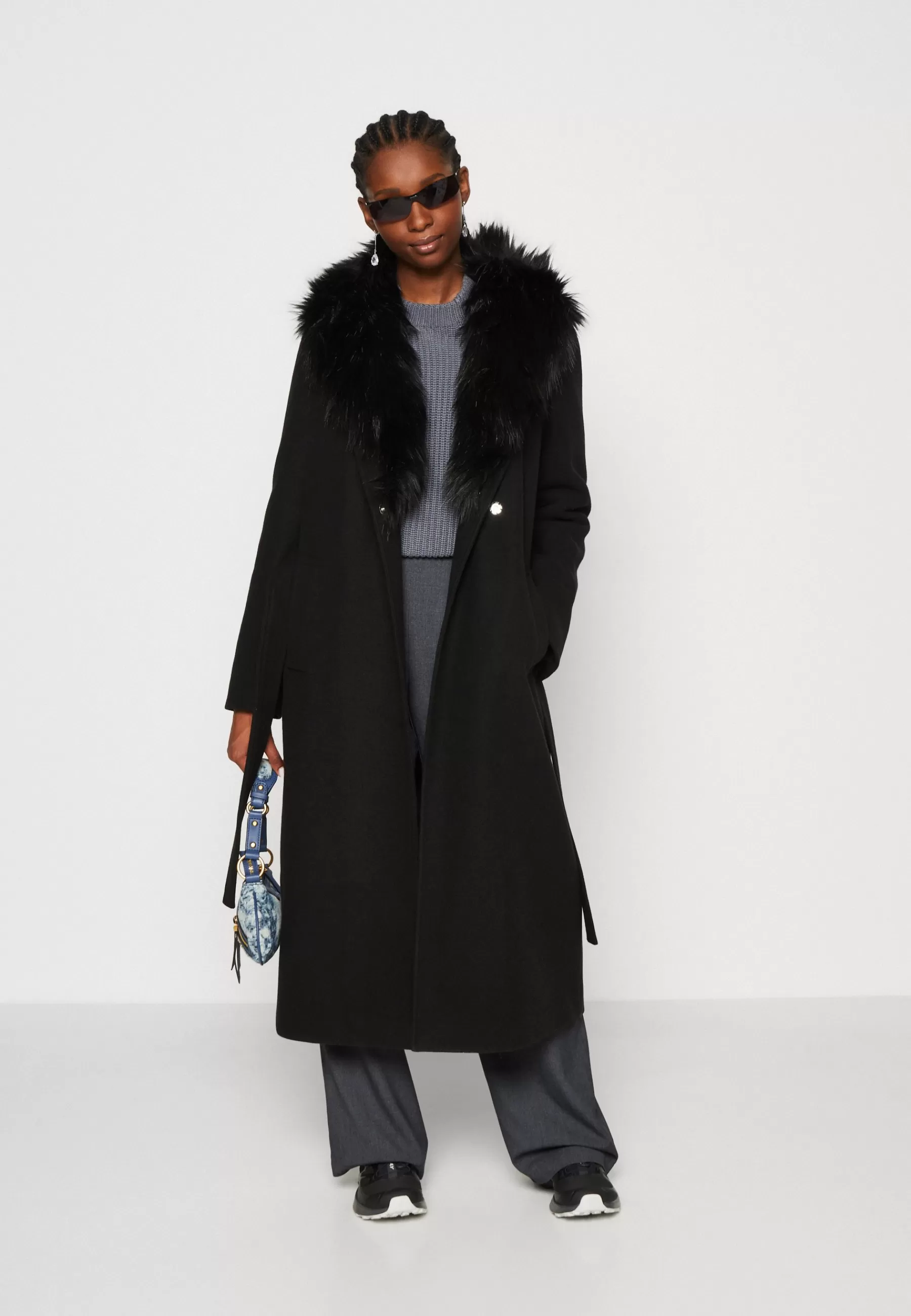 ONLY Onlolivia Long Wrap Coat - Mantel>Dames Wollen Jassen