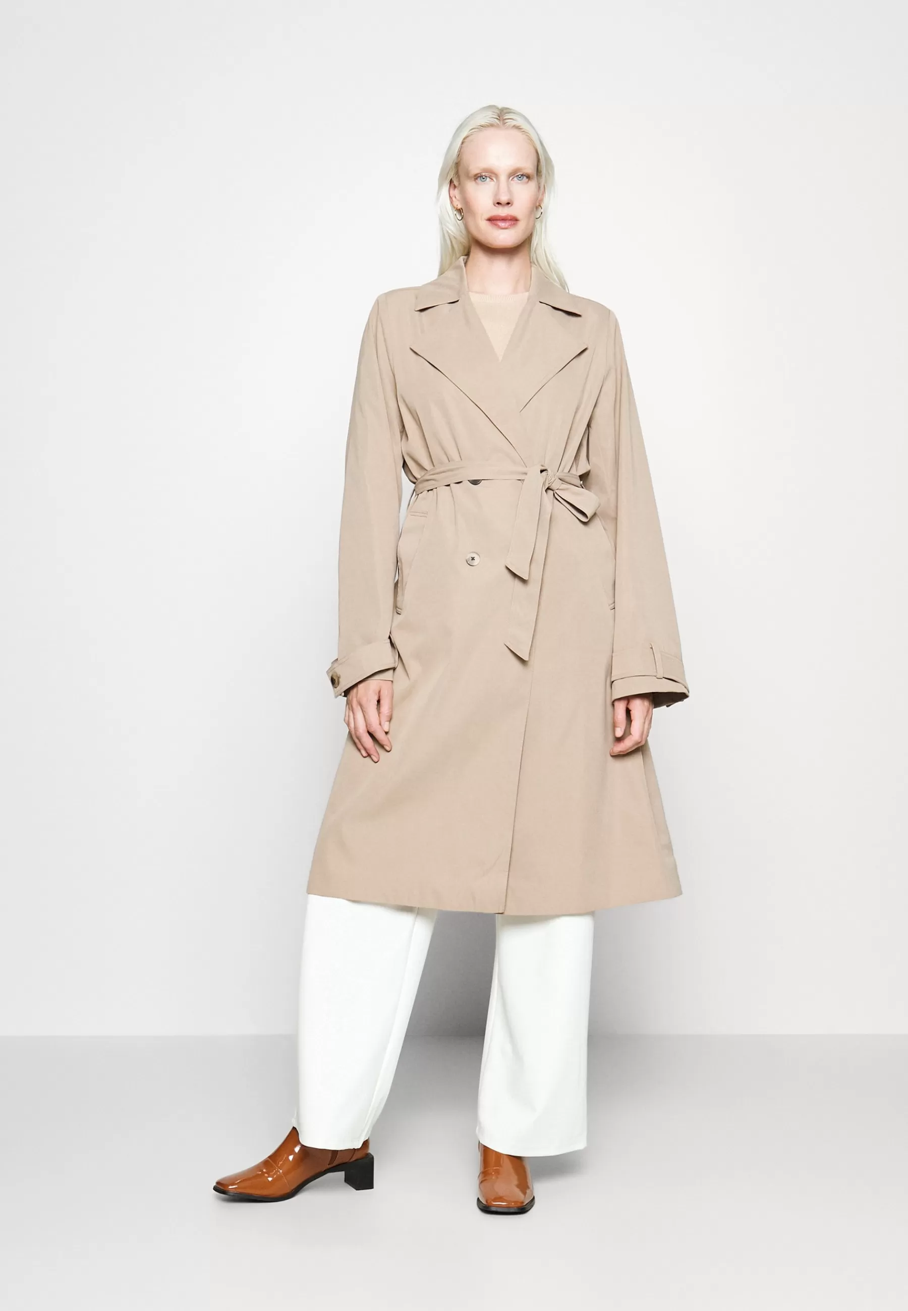 Dames PIECES Tall Trenchcoats | Pcjikkie Belt - Trenchcoat