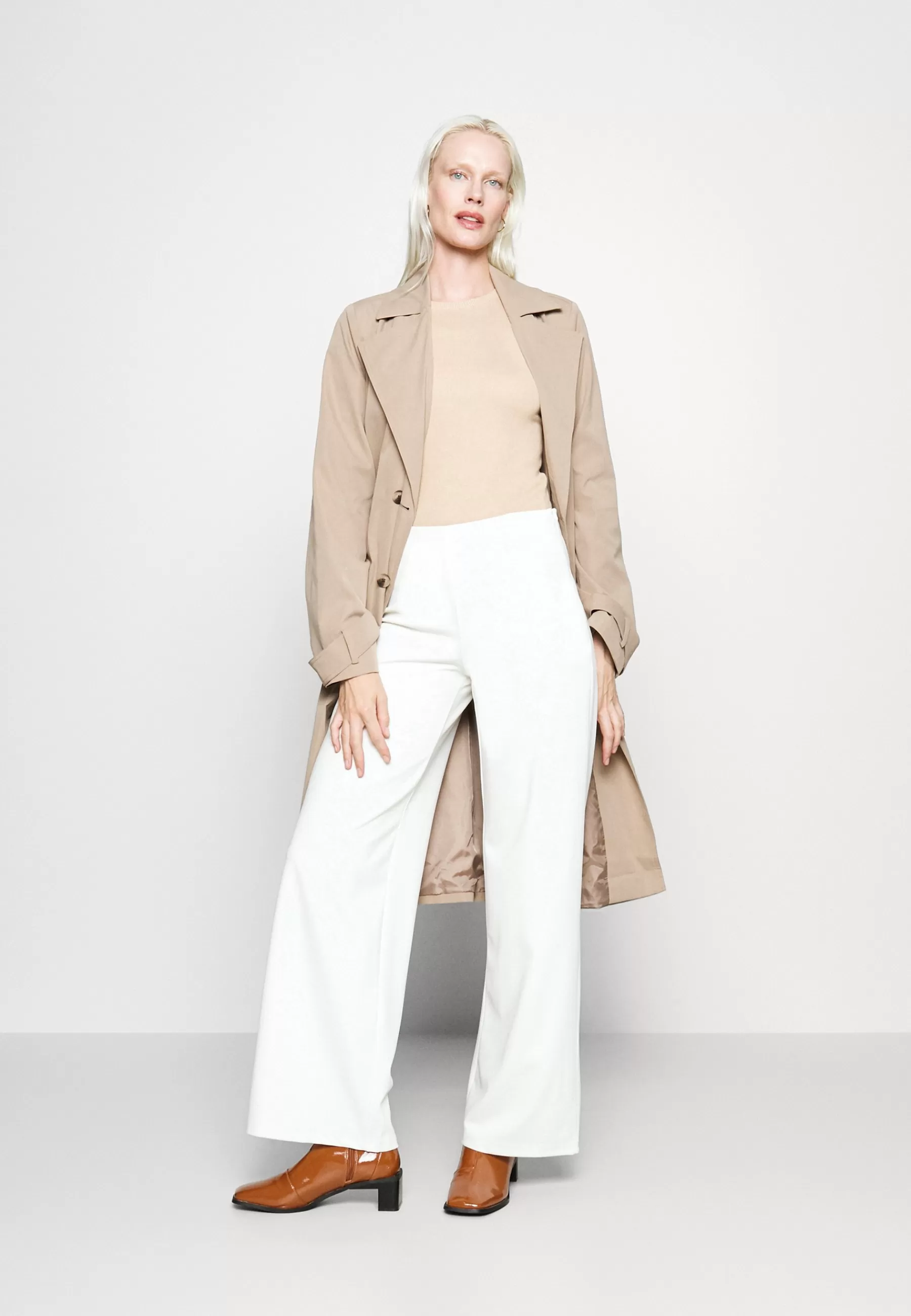 Dames PIECES Tall Trenchcoats | Pcjikkie Belt - Trenchcoat