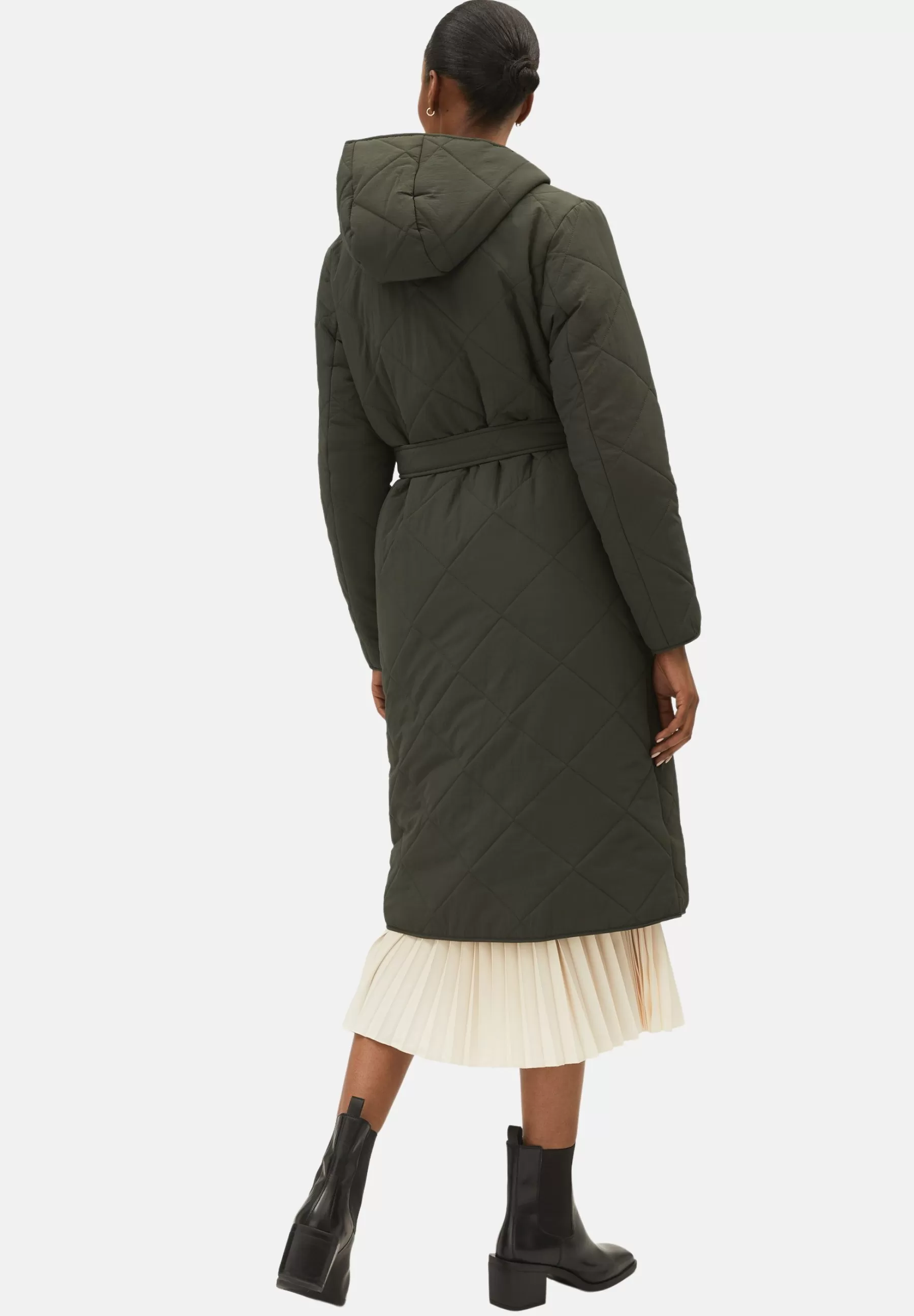 Marks & Spencer Quilted Coat - Mantel>Dames Wollen Jassen