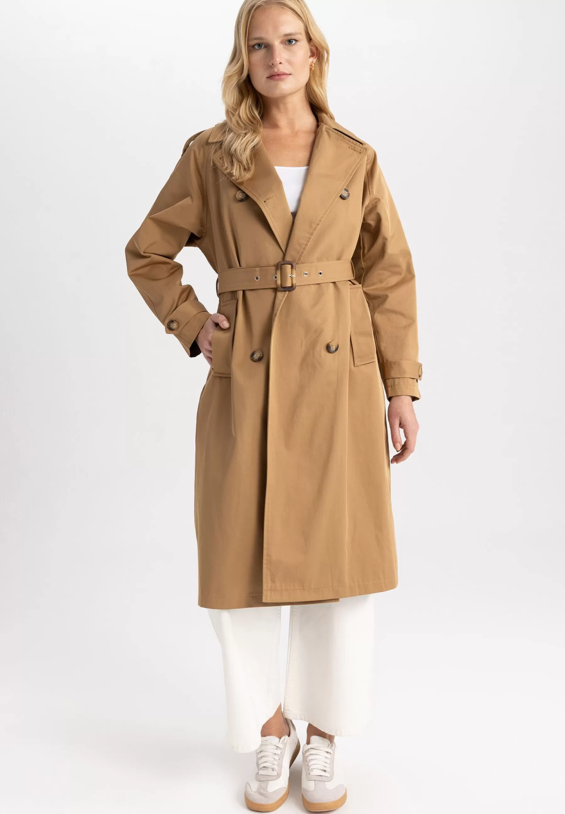 Dames DeFacto Trenchcoats | Regular Fit - Trenchcoat