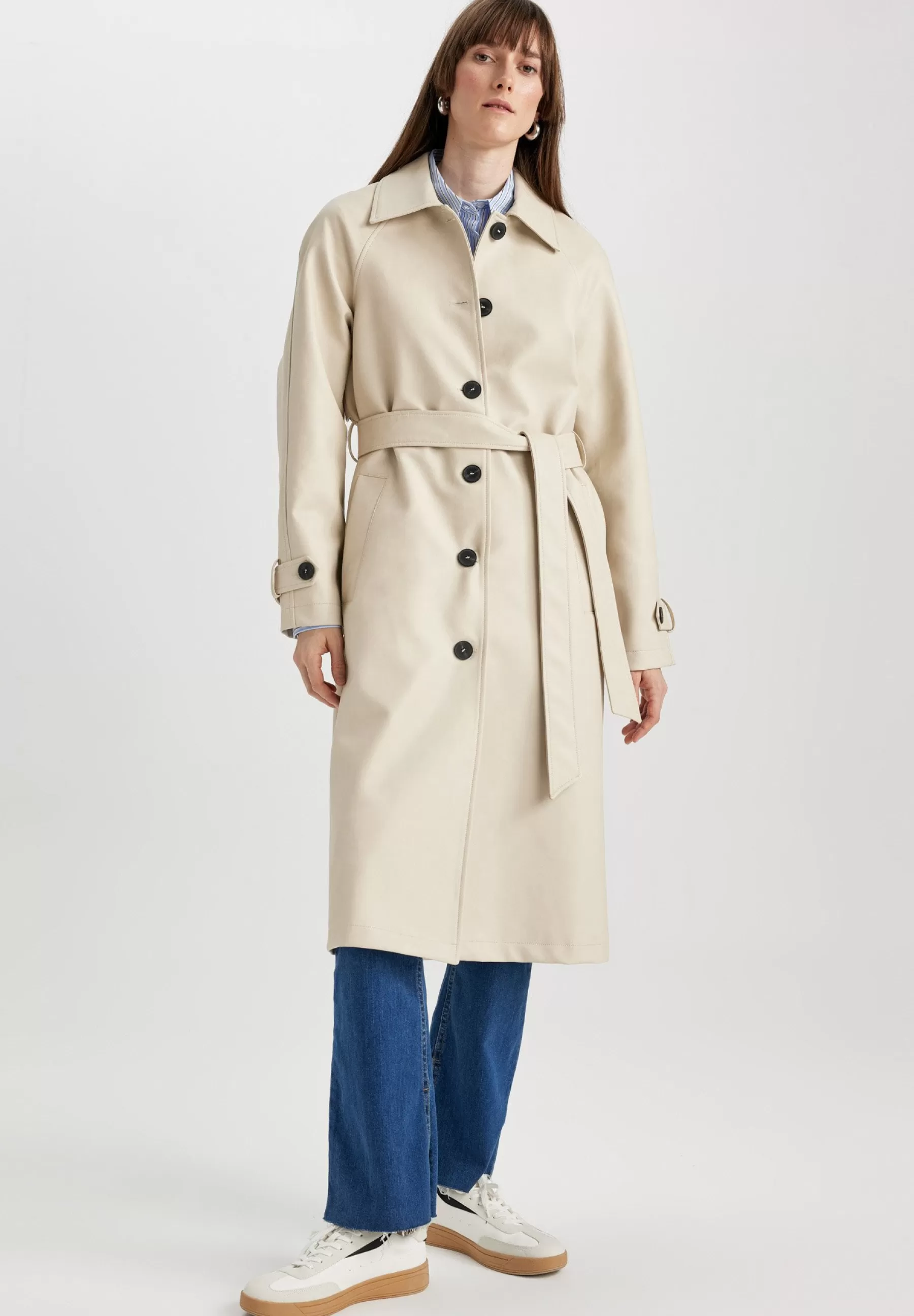 Dames DeFacto Trenchcoats | Regular Fit - Trenchcoat