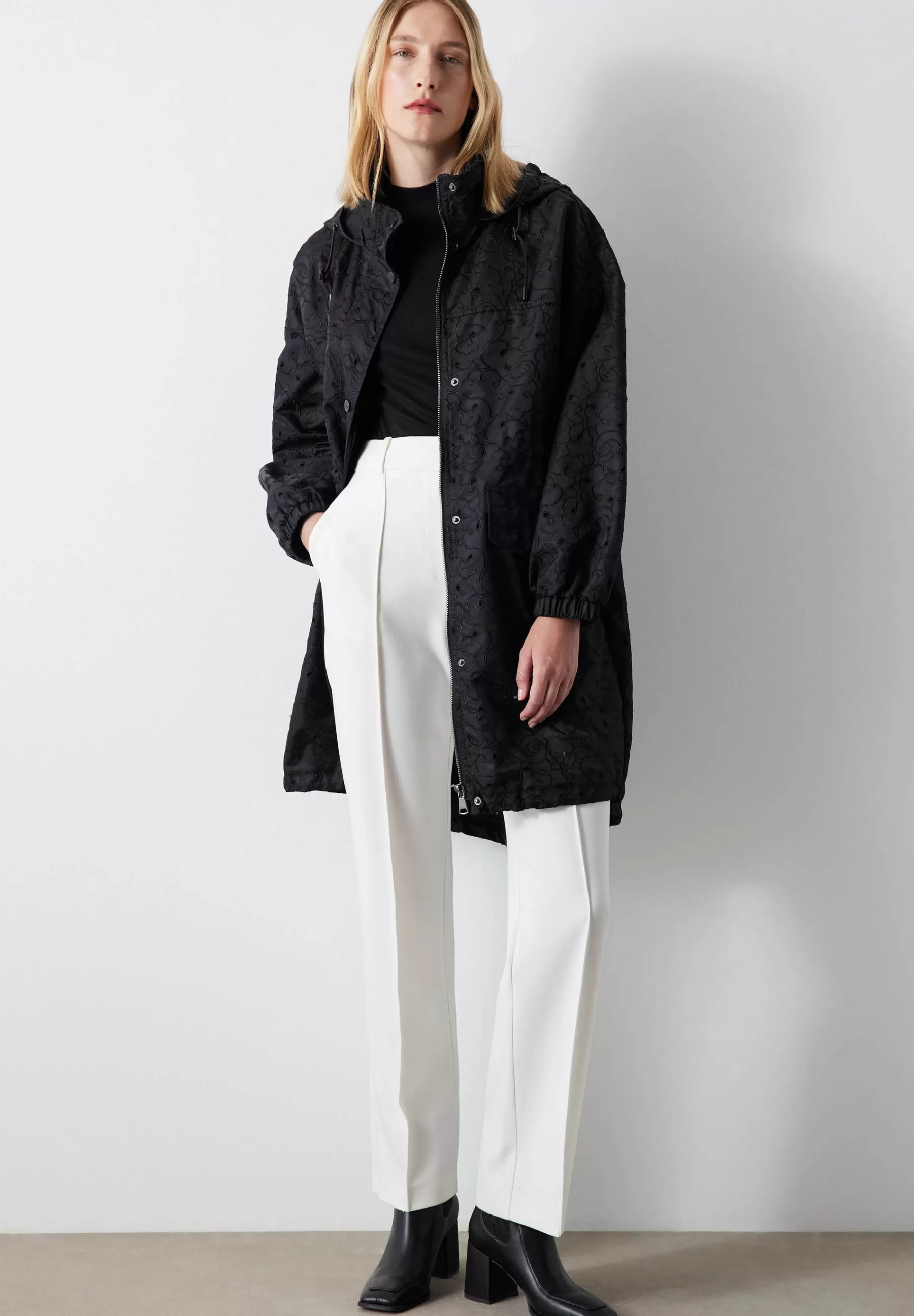 Dames Ipekyol Parka's | Relaxed Fit Embroidered Technical - Parka