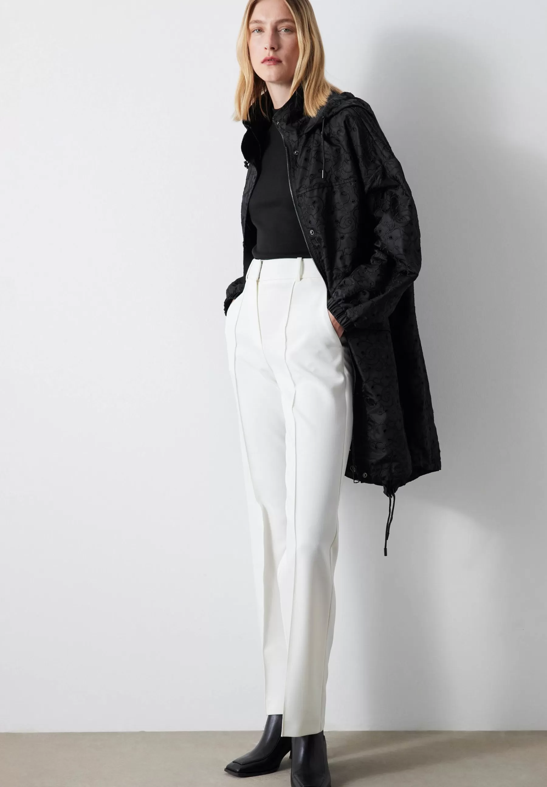 Dames Ipekyol Parka's | Relaxed Fit Embroidered Technical - Parka