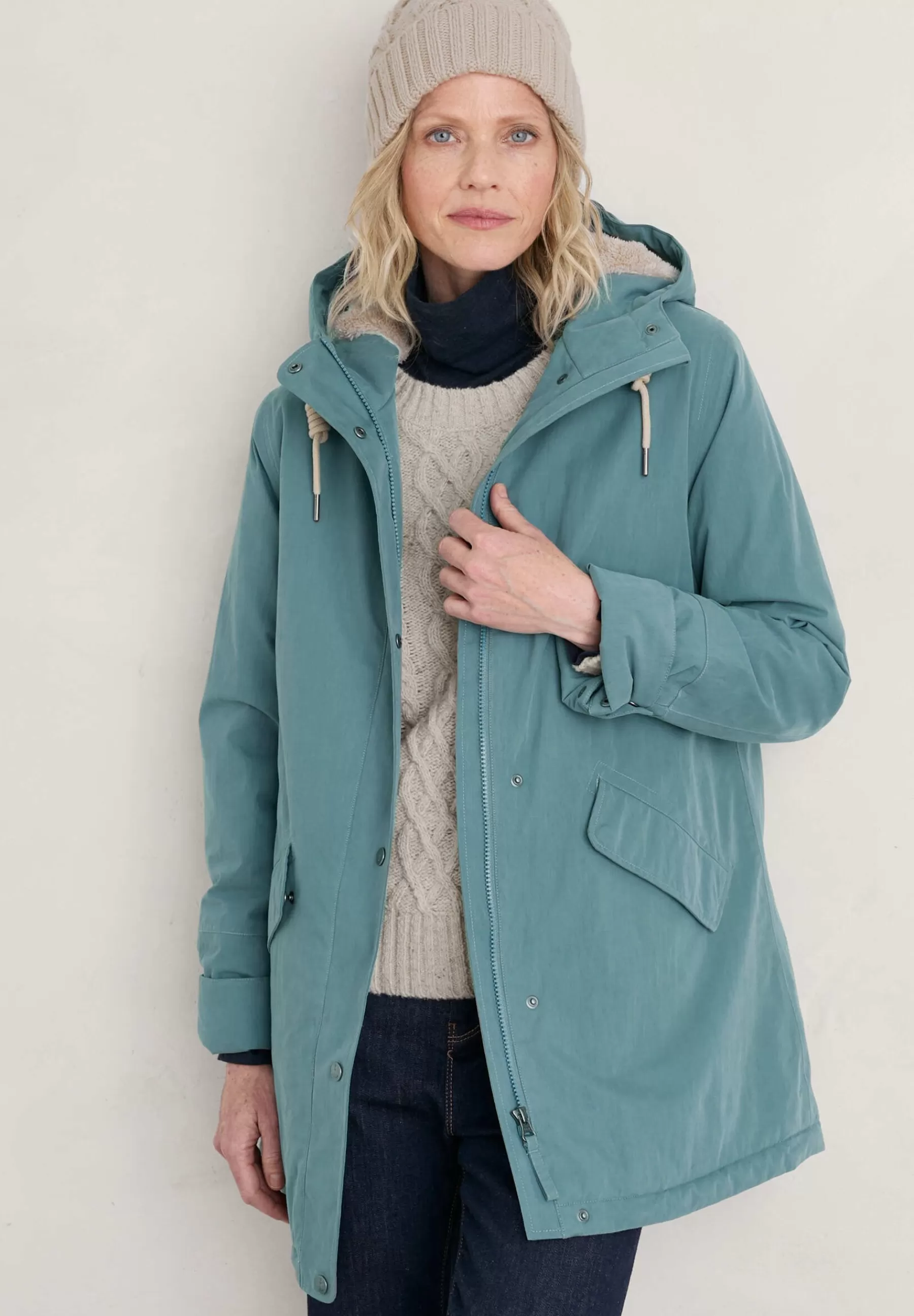 Seasalt Cornwall River Sea Waterproof - Winterjas>Dames Parka's