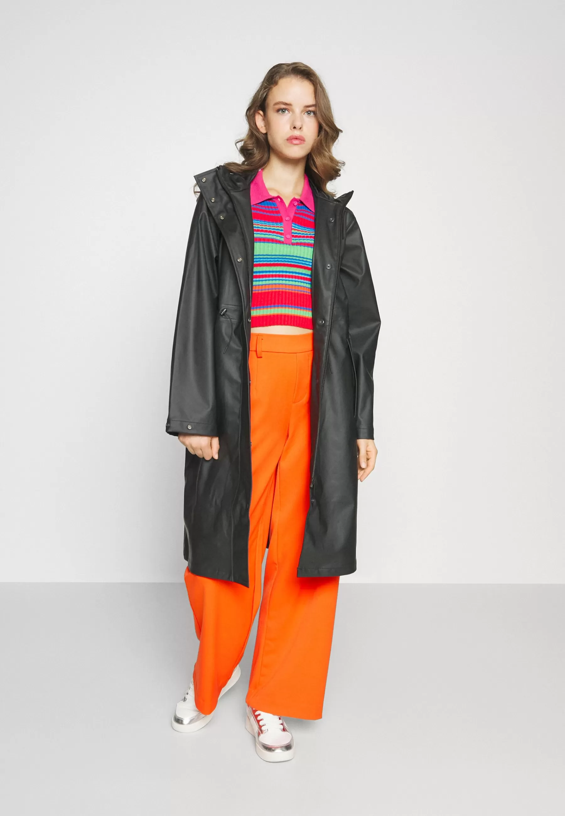 Dames Selected Femme Petite Trenchcoats | Slfraya Raincoat - Trenchcoat