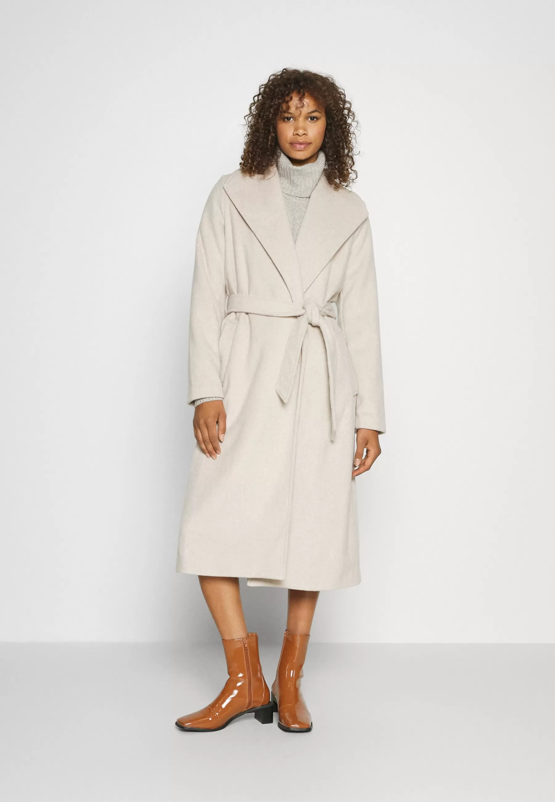 Selected Femme Tall Slfrosa Coat - Mantel>Dames Wollen Jassen