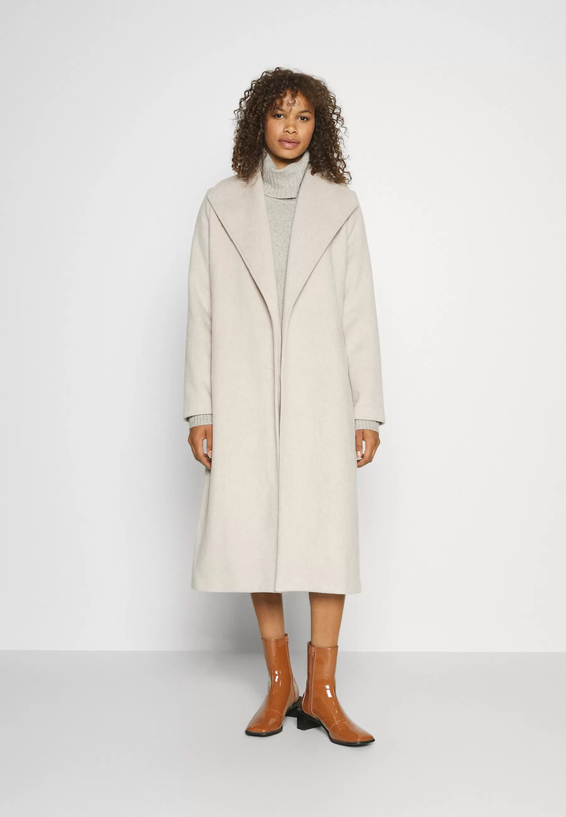 Selected Femme Tall Slfrosa Coat - Mantel>Dames Wollen Jassen