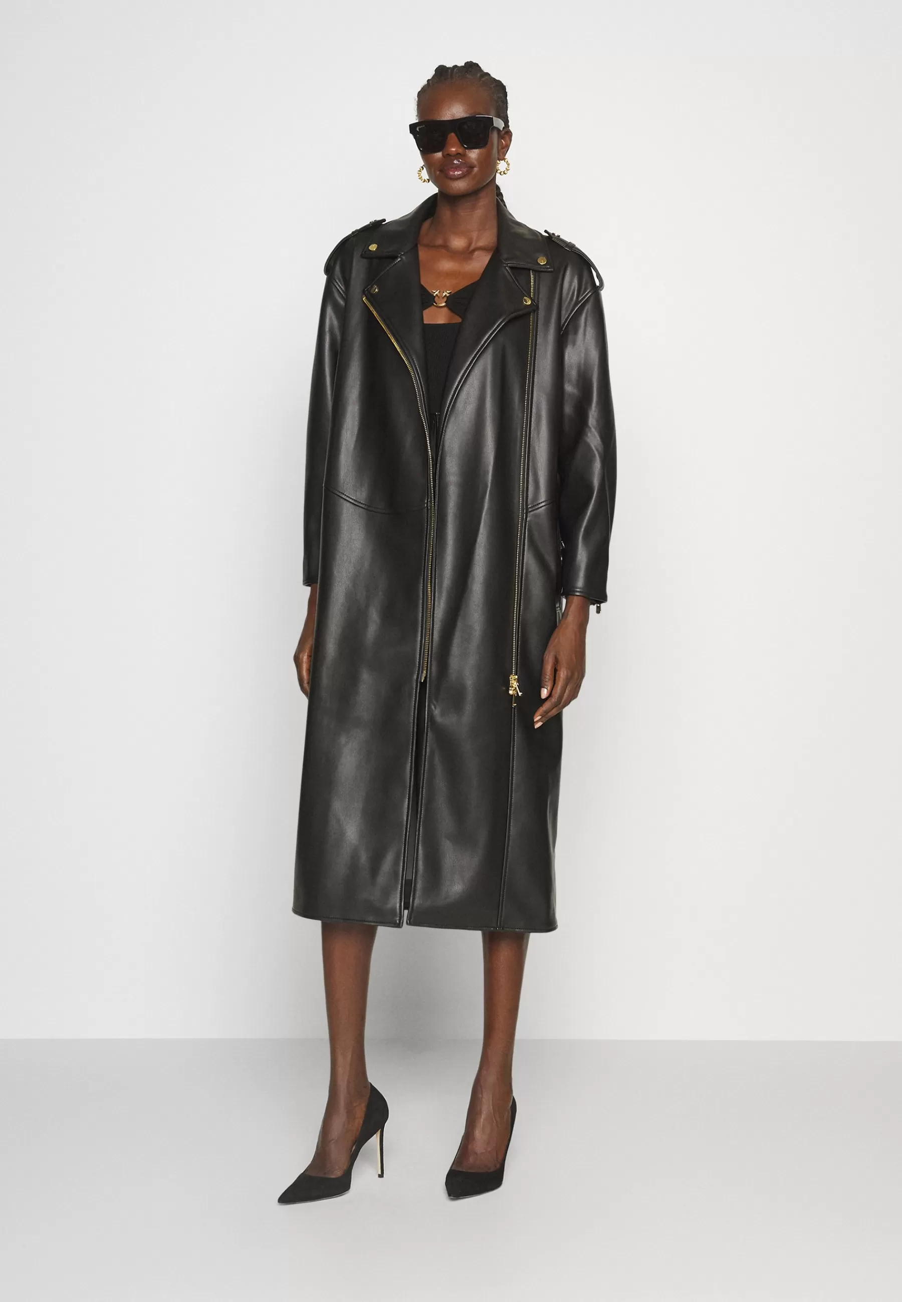 Dames Pinko Trenchcoats | Tarzan - Imitatieleren Jas