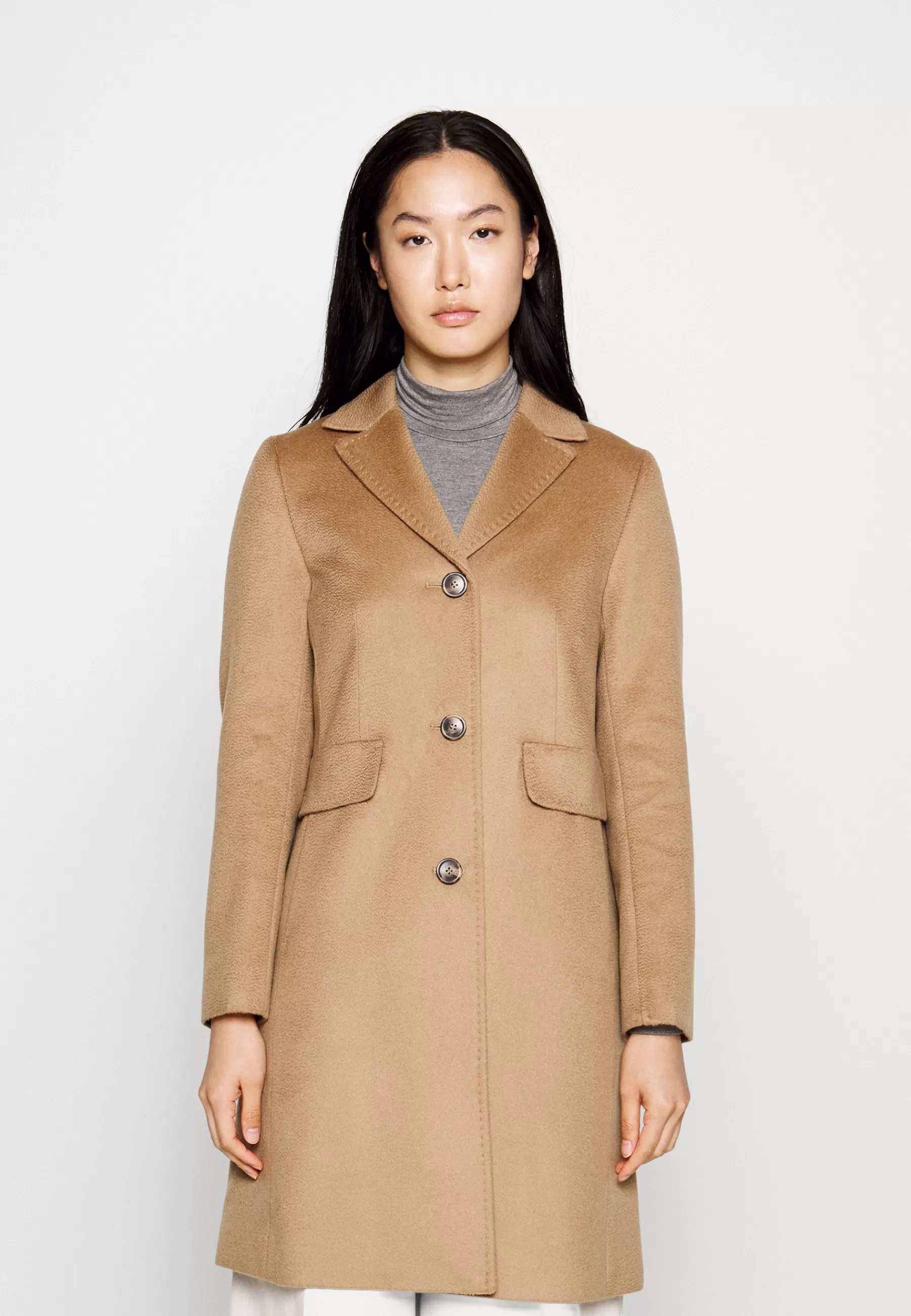 WEEKEND MaxMara Tevere - Halflange Jas>Dames Wollen Jassen