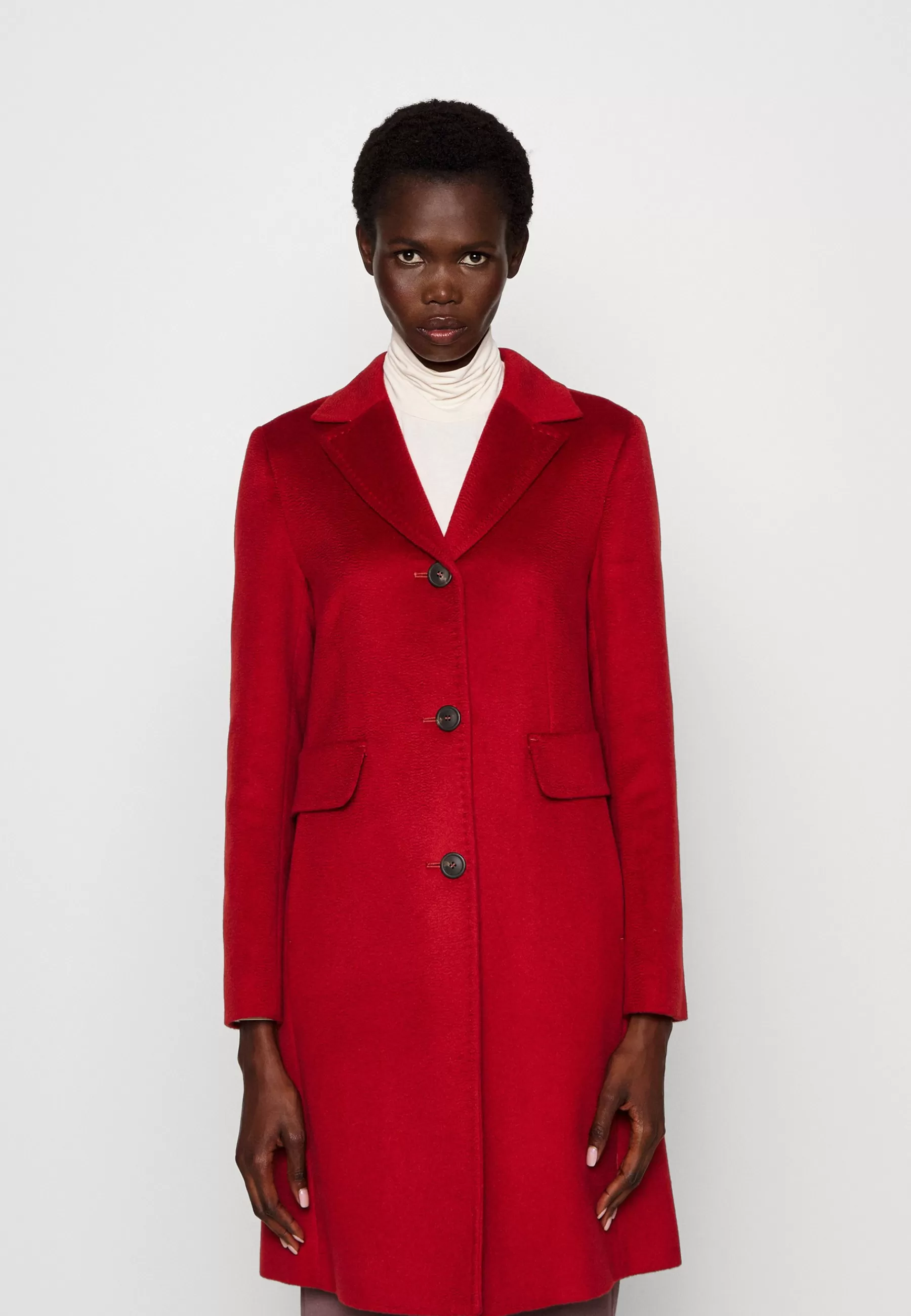 WEEKEND MaxMara Tevere - Halflange Jas>Dames Wollen Jassen
