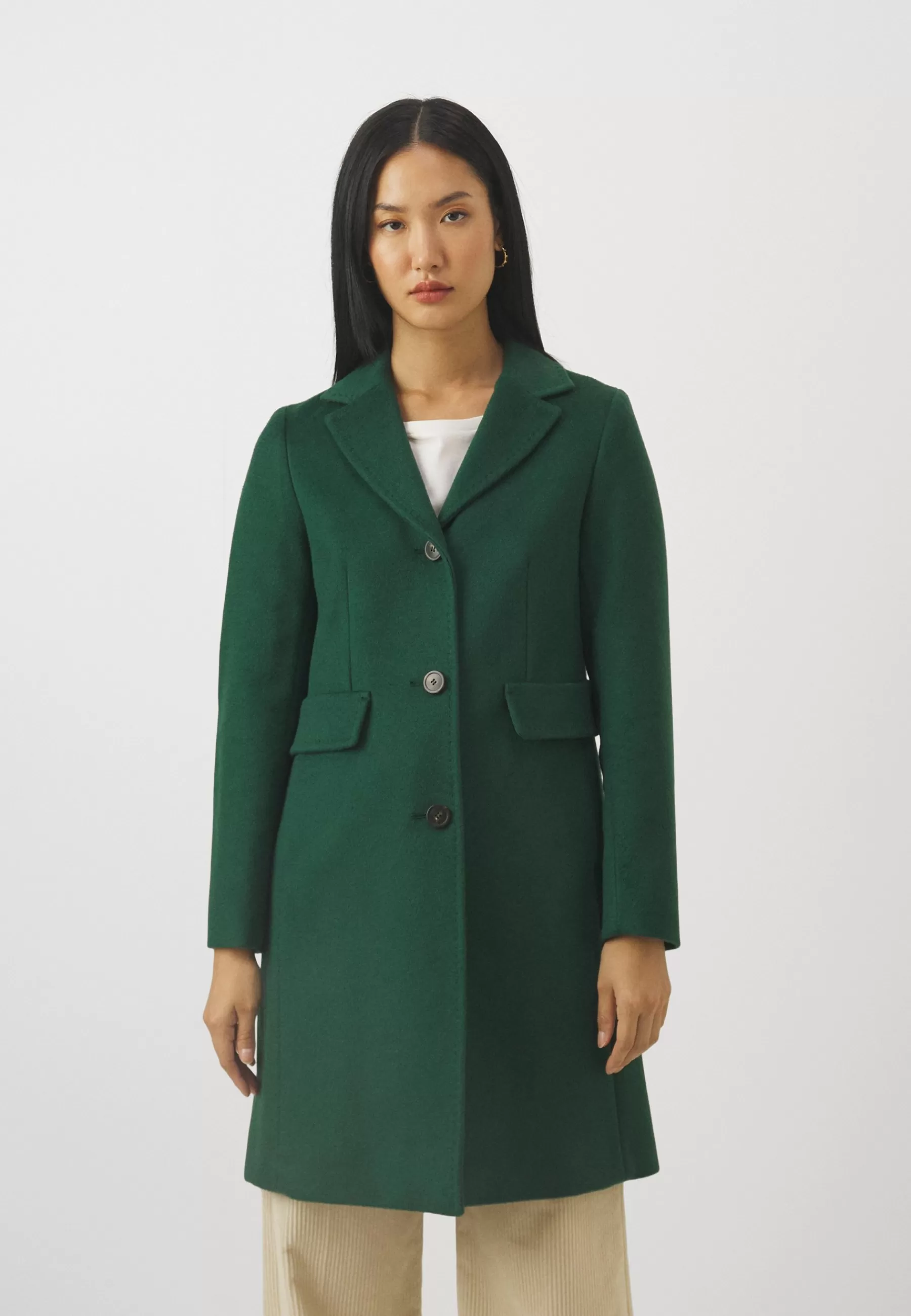 WEEKEND MaxMara Tevere - Halflange Jas>Dames Wollen Jassen