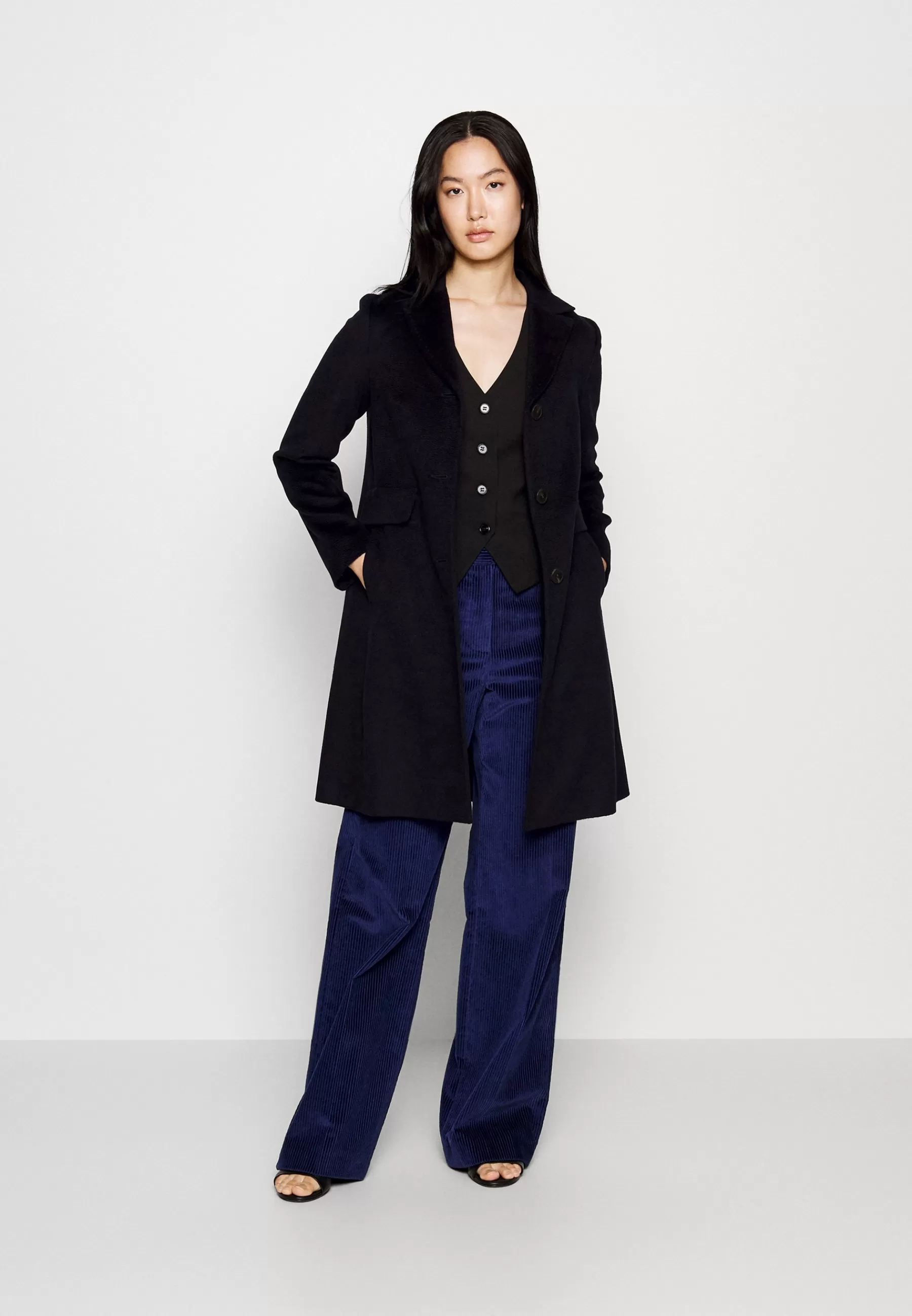 WEEKEND MaxMara Tevere - Halflange Jas>Dames Wollen Jassen