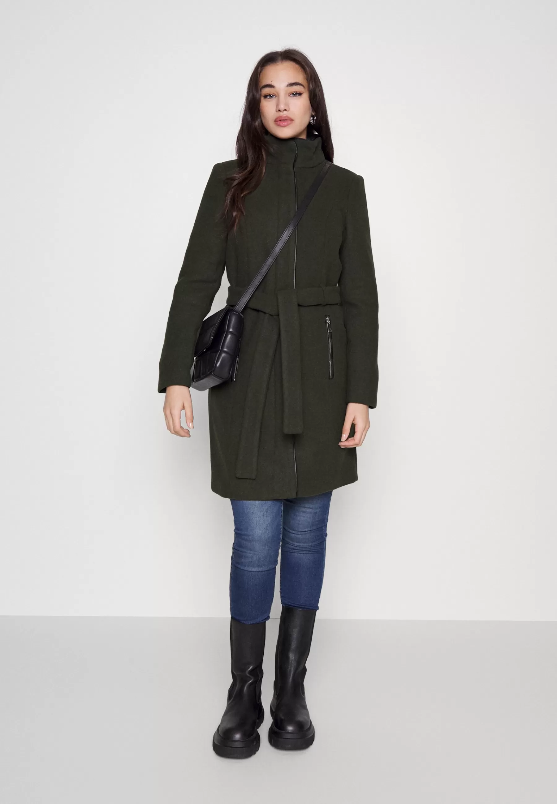 Vero Moda Vmclassbessy - Halflange Jas>Dames Wollen Jassen