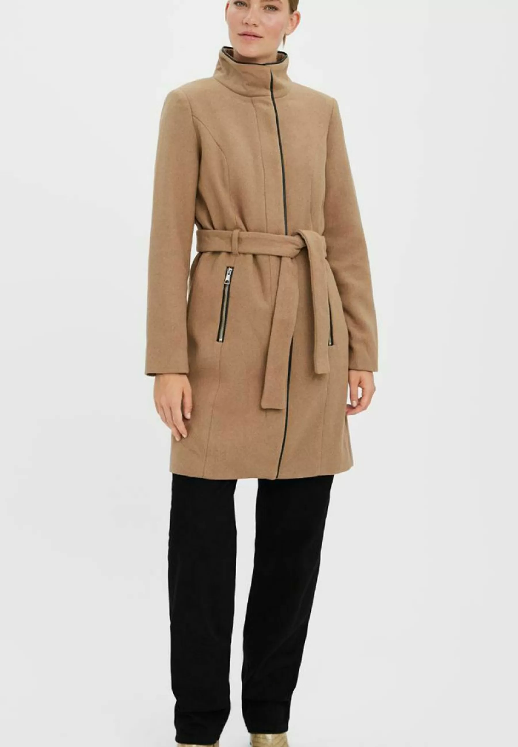 Vero Moda Vmclassbessy - Halflange Jas>Dames Wollen Jassen