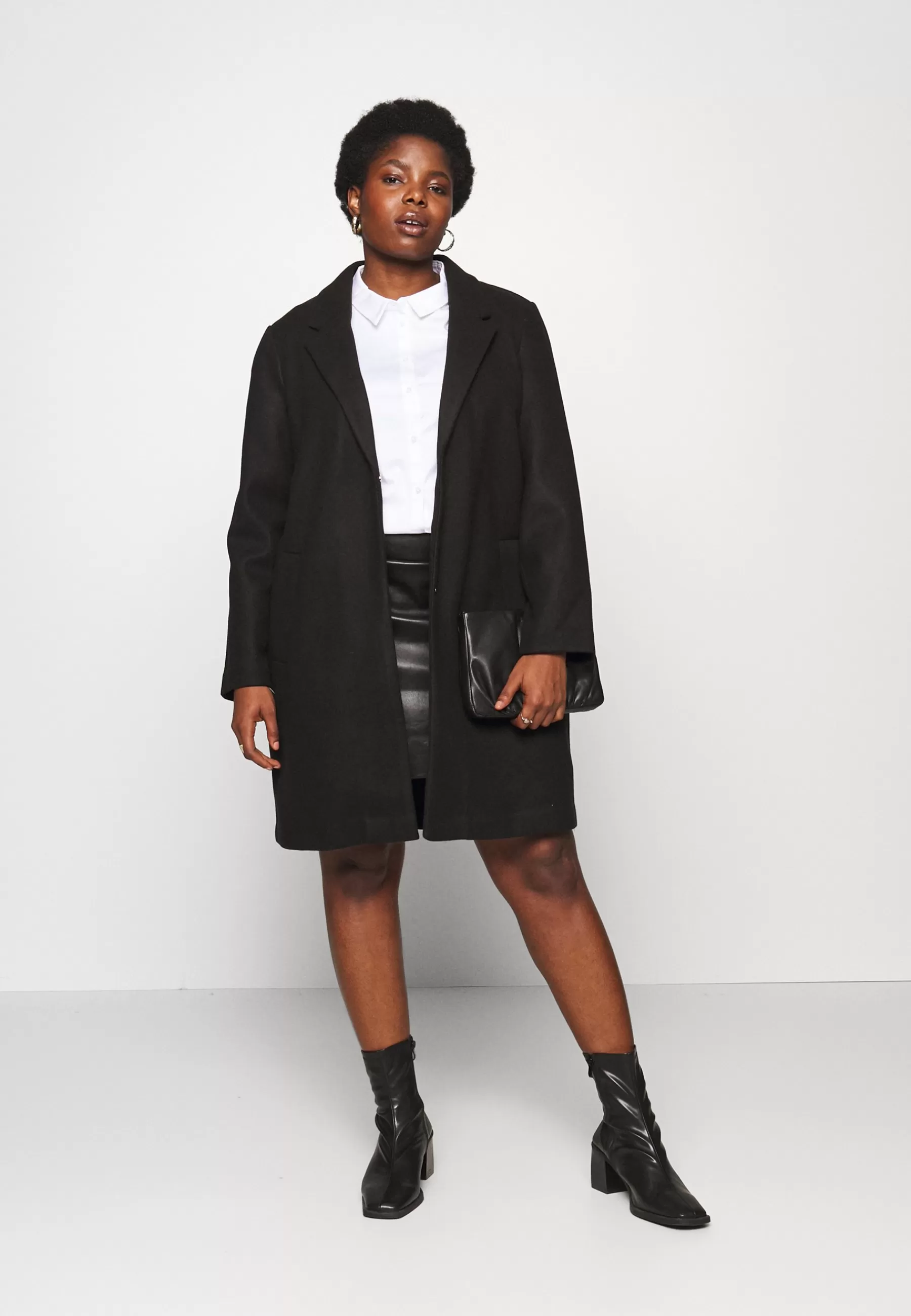 Vero Moda Curve Vmcpop Coat - Mantel>Dames Wollen Jassen