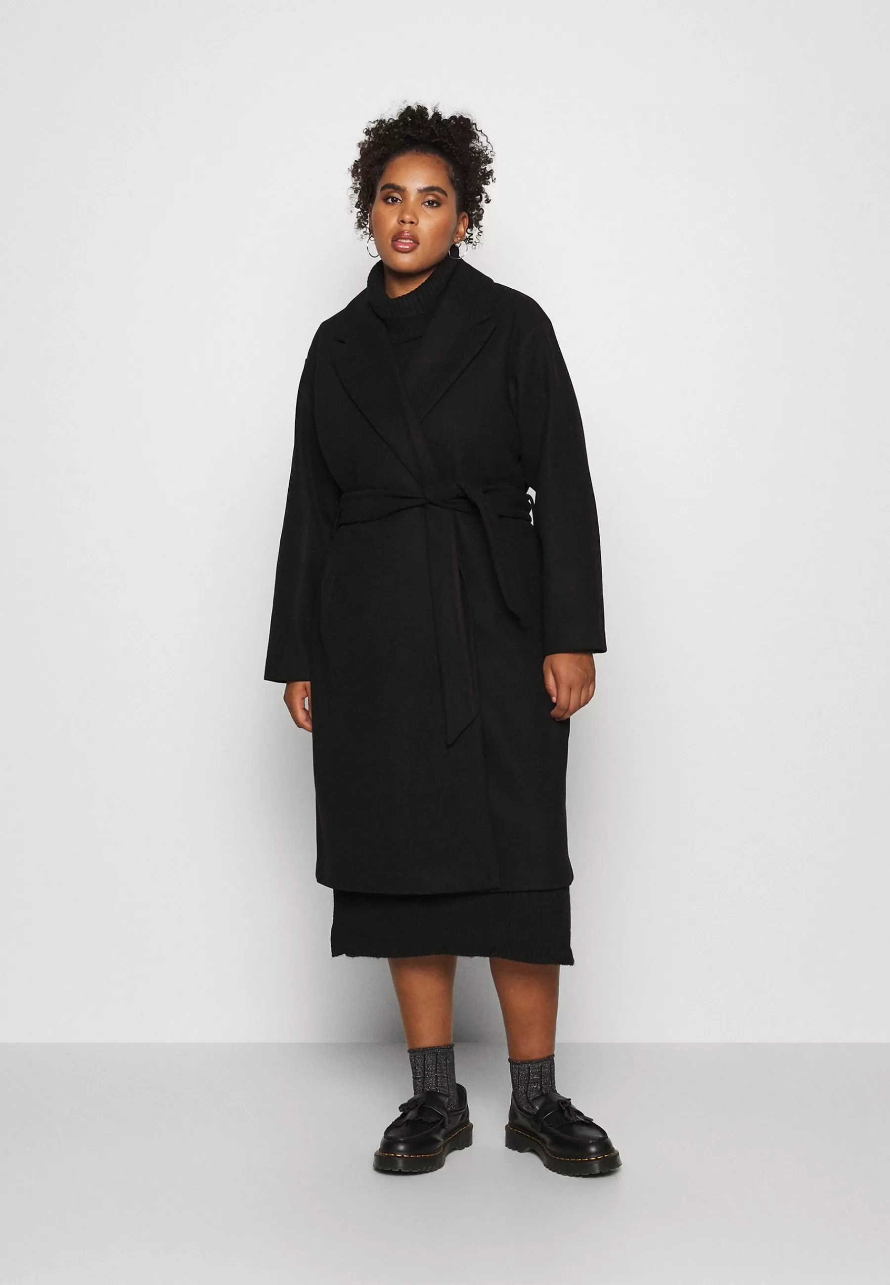 Vero Moda Curve Vmfortune Long Jacket - Mantel>Dames Wollen Jassen