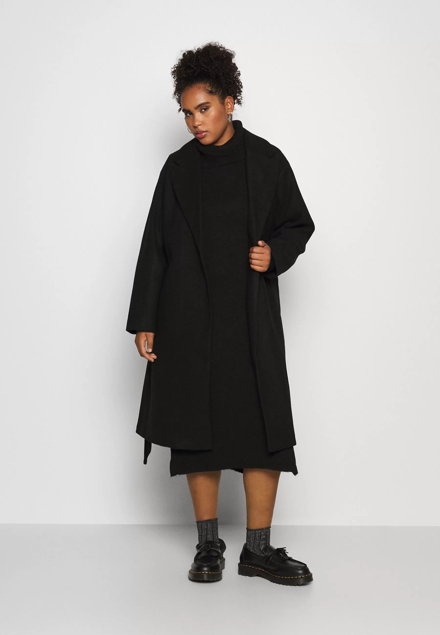 Vero Moda Curve Vmfortune Long Jacket - Mantel>Dames Wollen Jassen