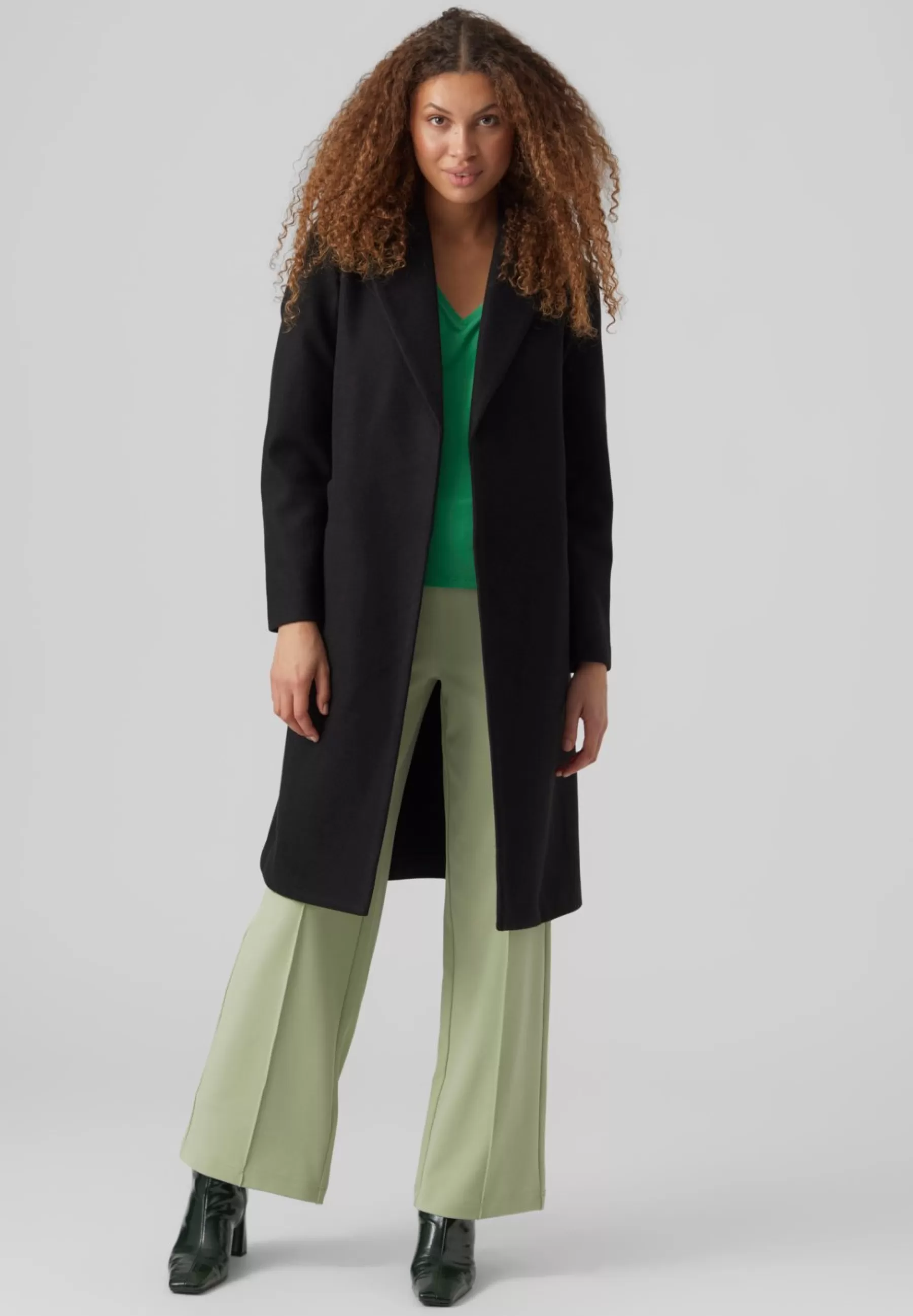 Vero Moda Vmfortuneaya Ss23 Noos - Mantel>Dames Wollen Jassen