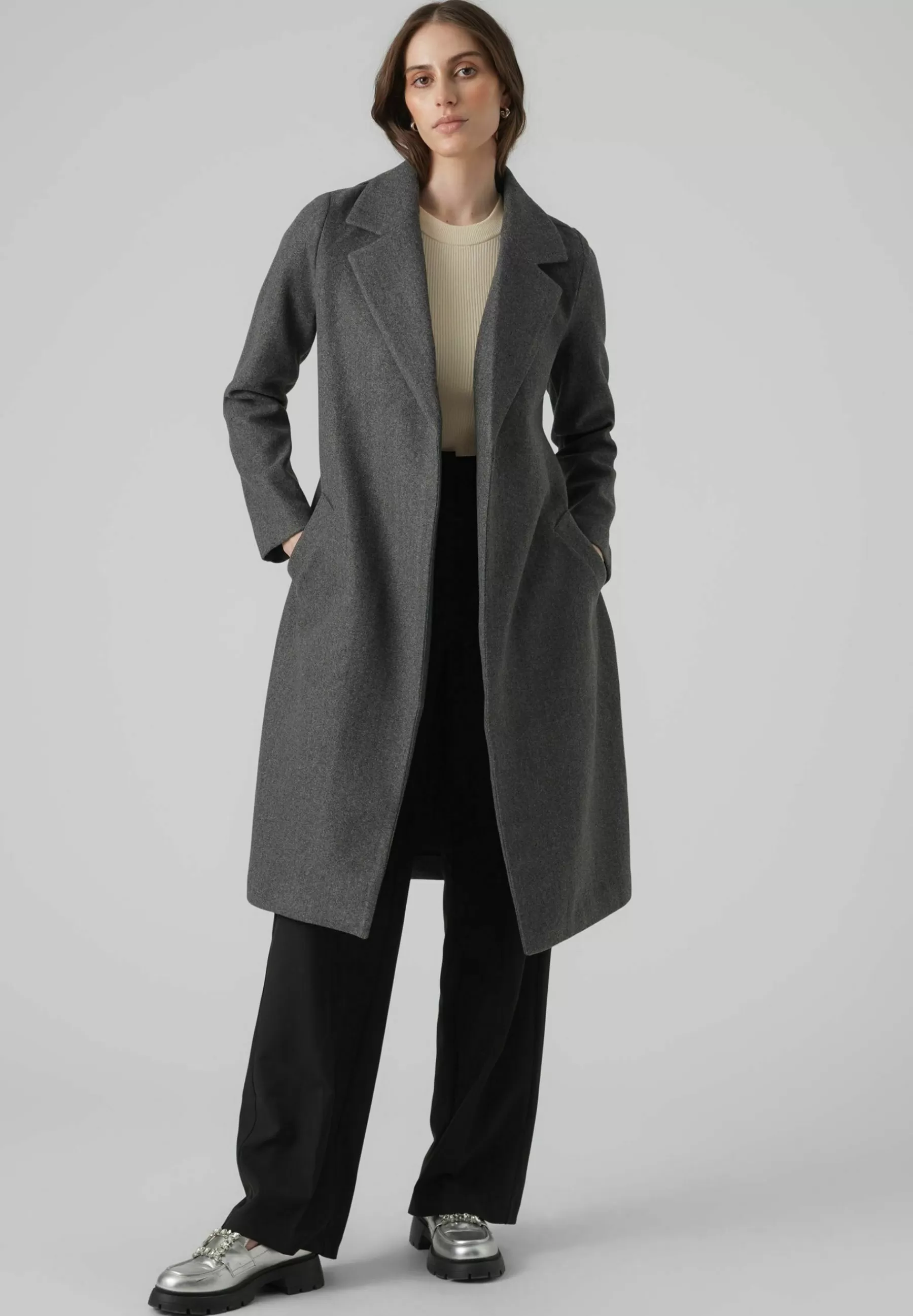Vero Moda Vmfortuneaya Ss23 Noos - Mantel>Dames Wollen Jassen