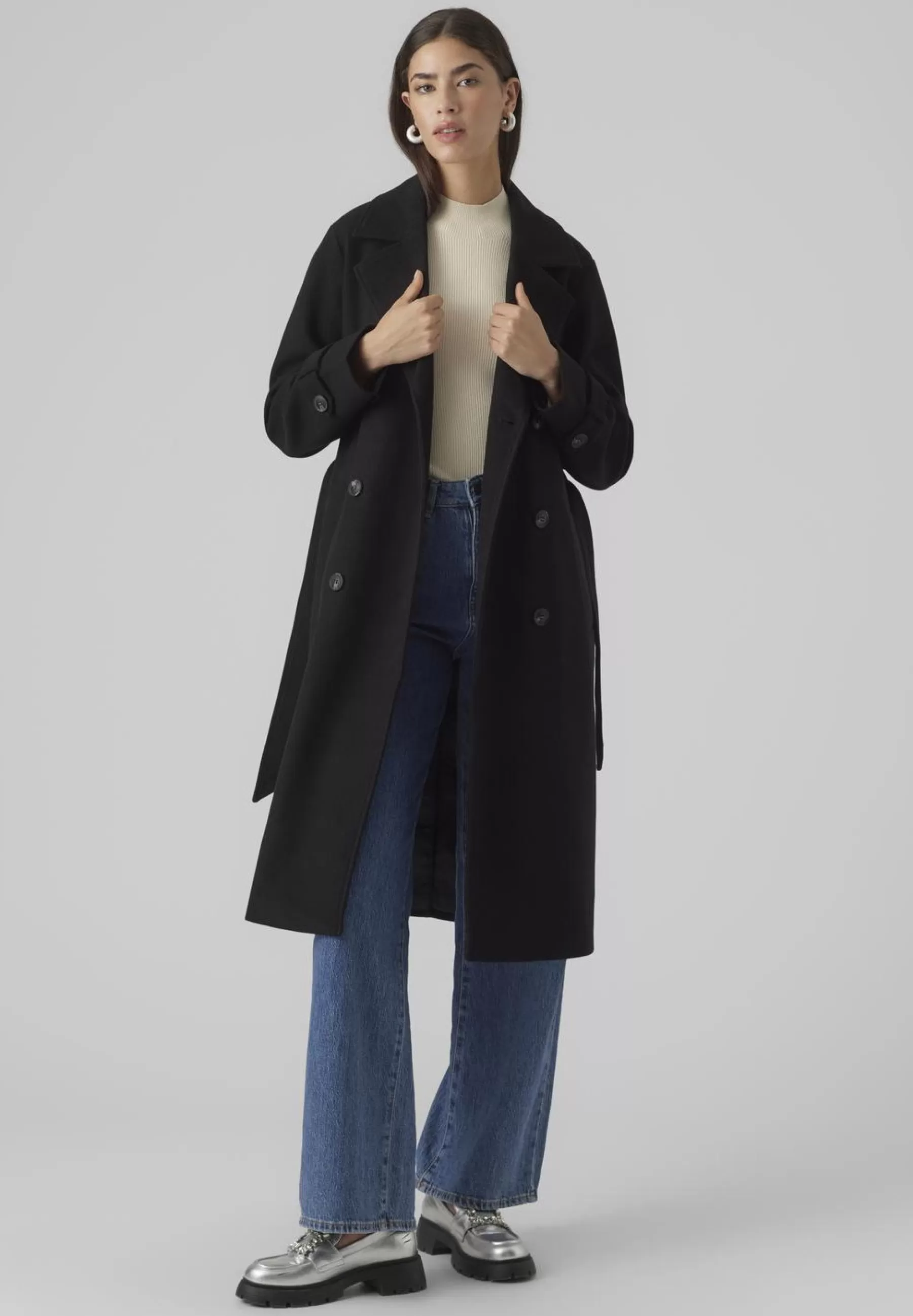 Vero Moda Vmfortunevega - Mantel>Dames Wollen Jassen