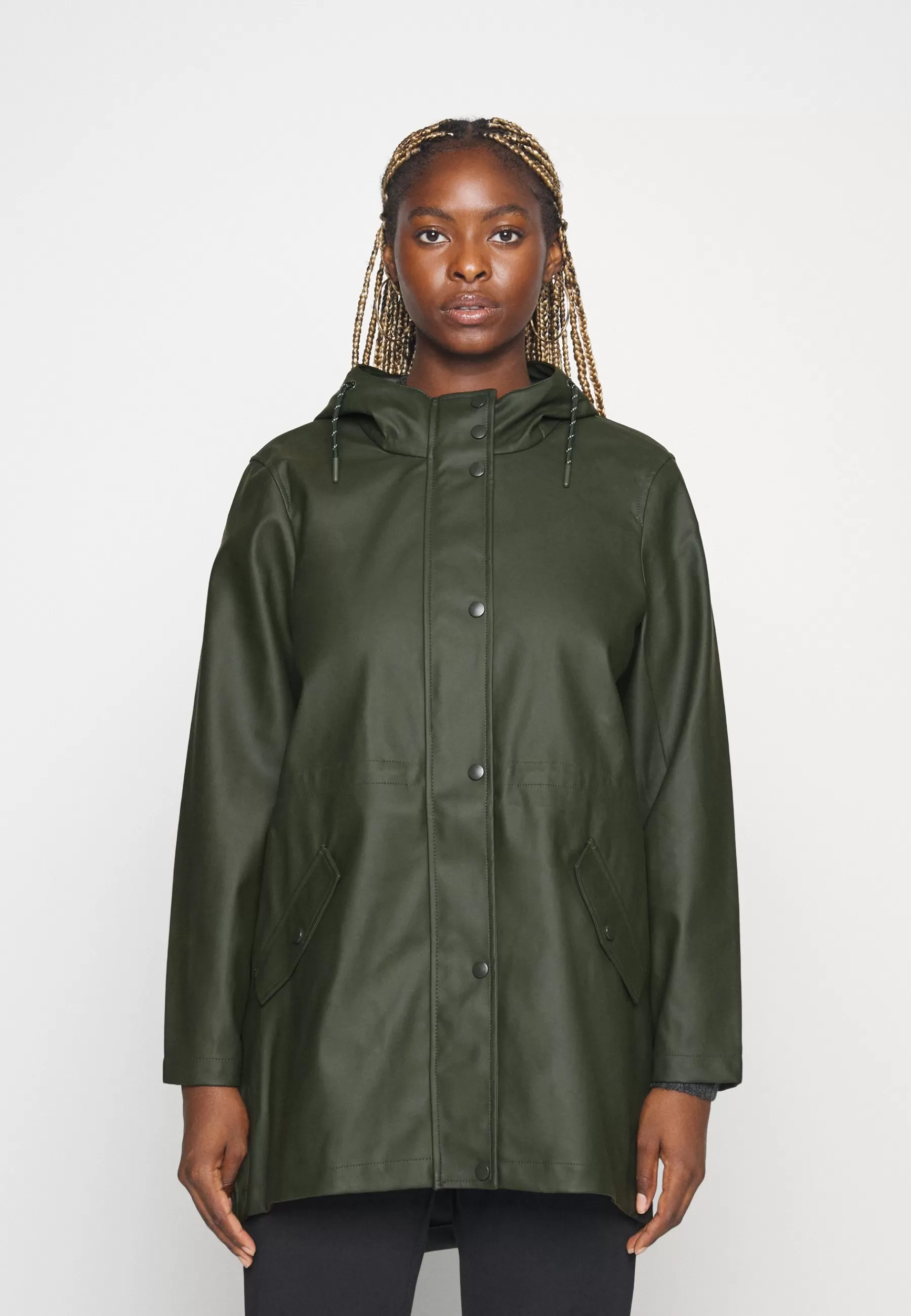 Vero Moda Curve Vmmalou Coated Jacket - Parka>Dames Parka's