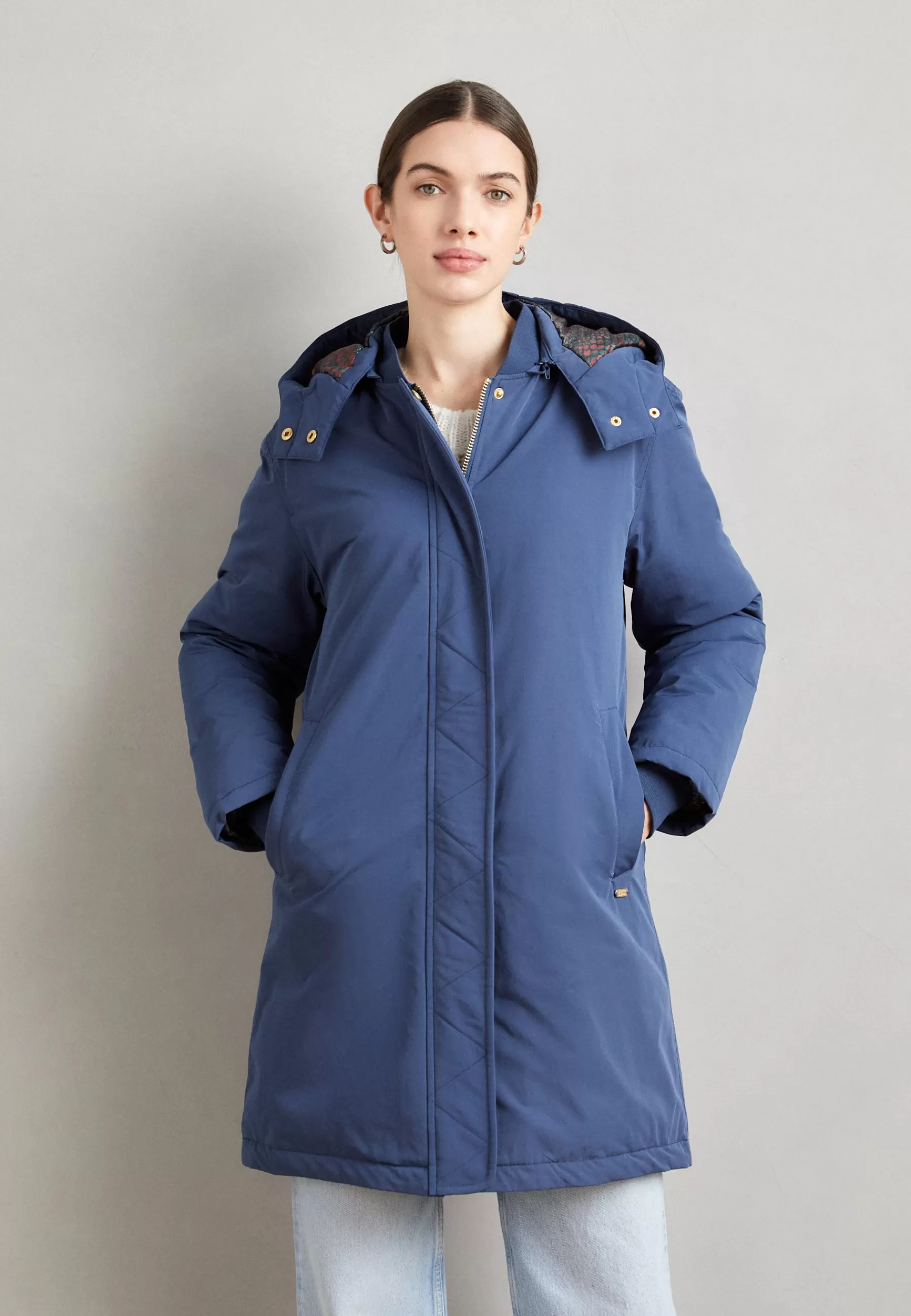 Scotch & Soda Water Repellent Mid Length Parka - Winterjas>Dames Parka's