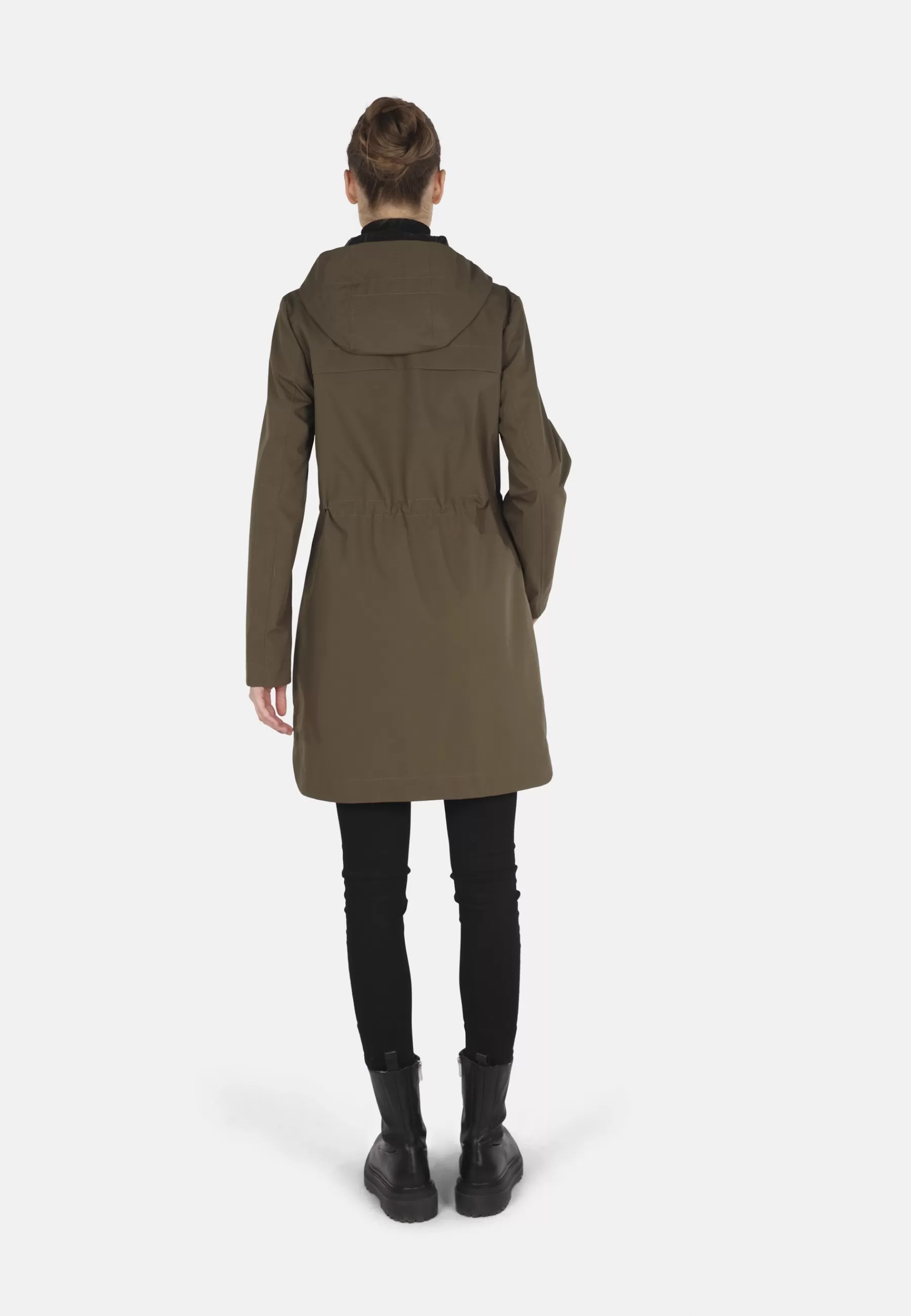 Dames FUCHS SCHMITT Parka's | Weather Protection Mit Kapuze Reissverschluss Tunnelzug An Kapuze Und Taille - Parka