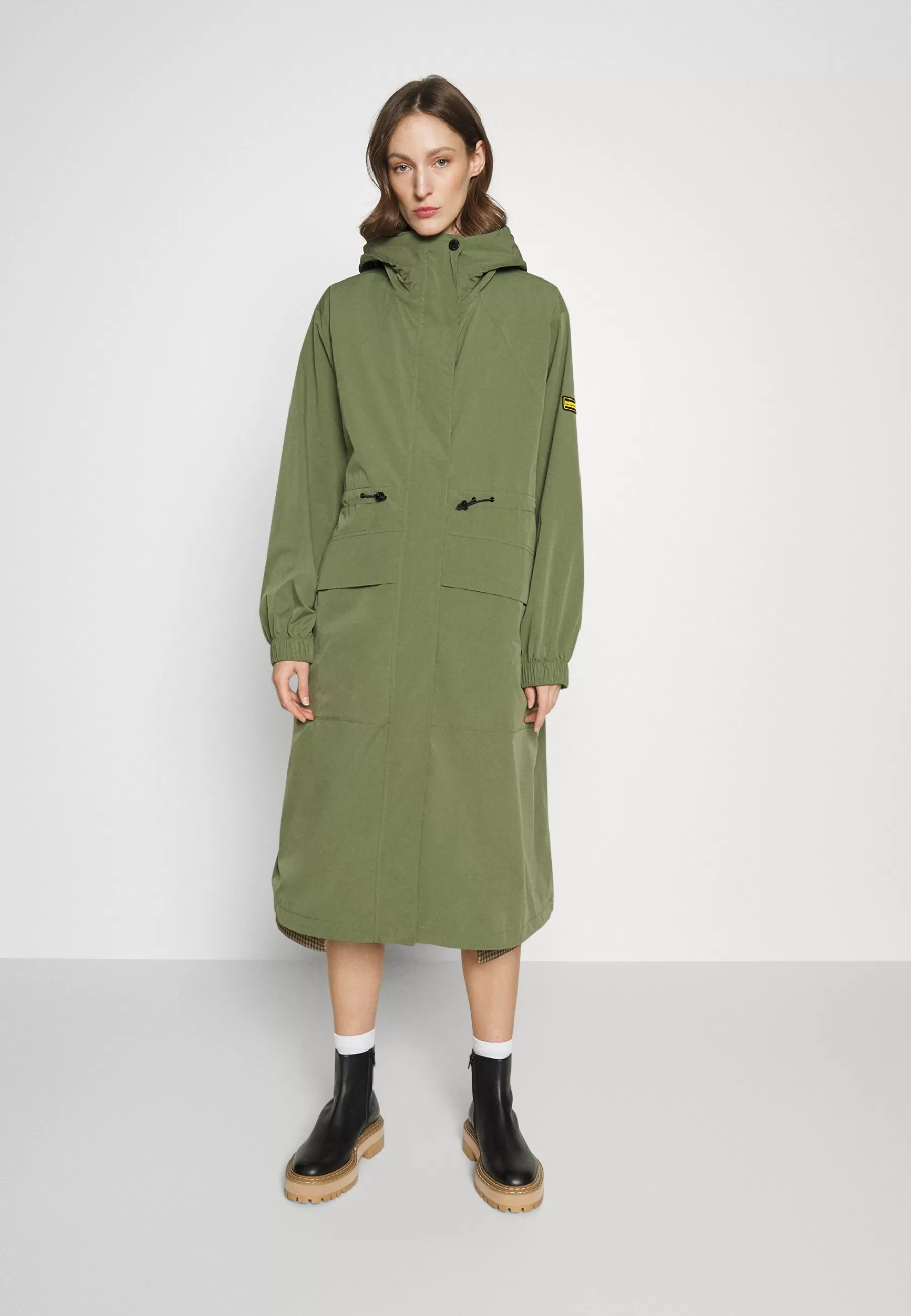 Dames Barbour International Parka's | Woodvale Showerproof - Parka