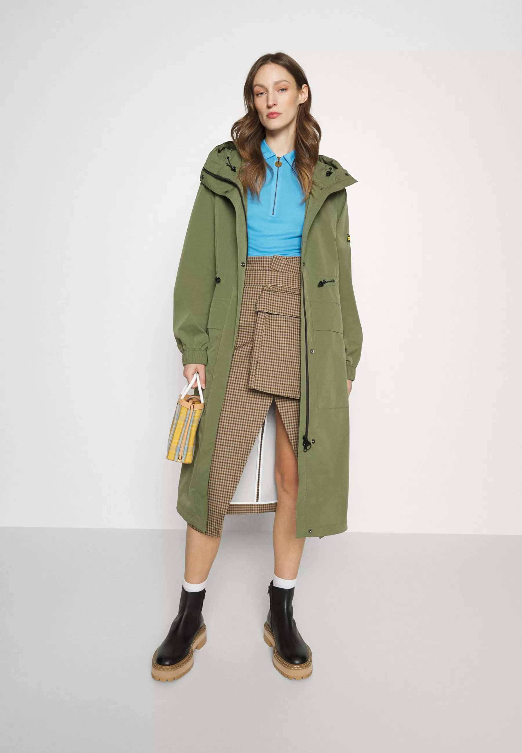 Dames Barbour International Parka's | Woodvale Showerproof - Parka