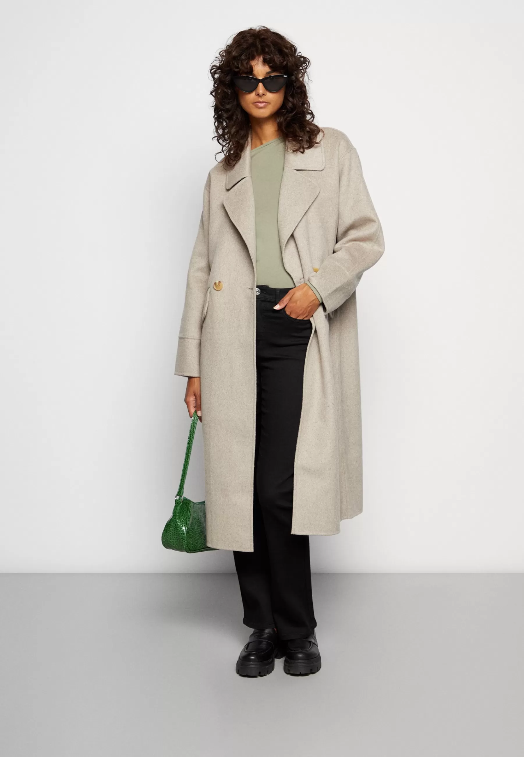 YAS alima Coat - Mantel>Dames Wollen Jassen