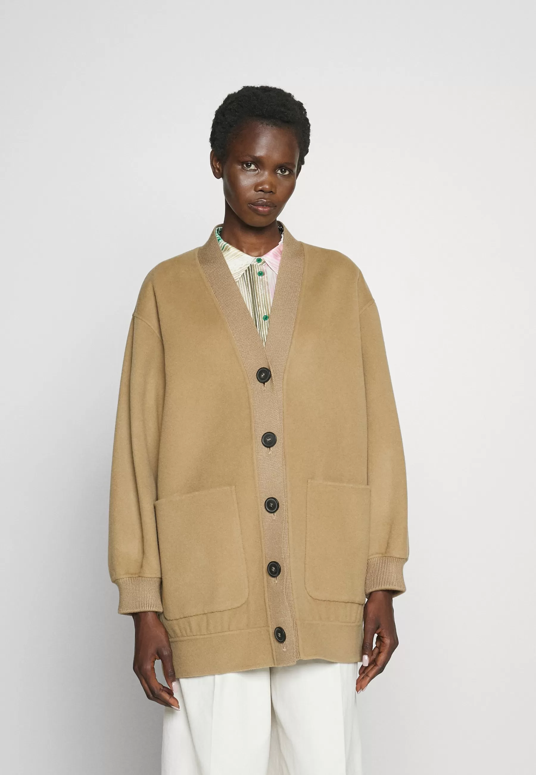 WEEKEND MaxMara Zelma - Halflange Jas>Dames Wollen Jassen